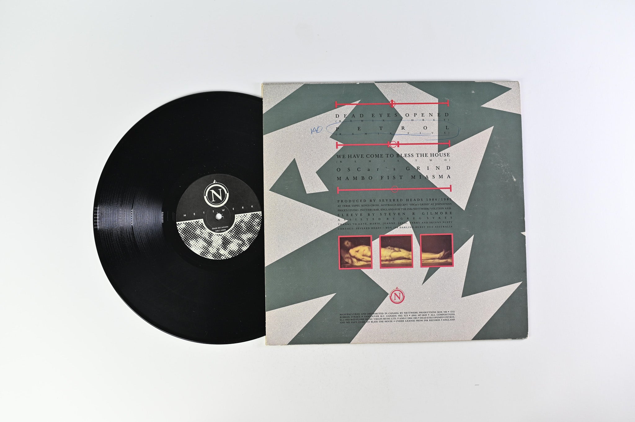 Severed Heads - Dead Eyes Opened on Nettwerk Canada Reissue