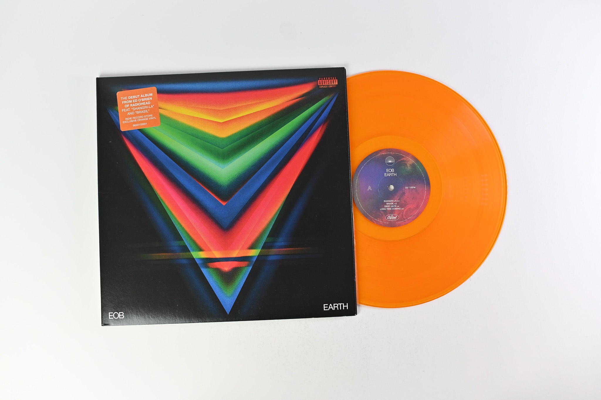 Ed O'Brien - Earth on Capitol Ltd Orange Vinyl