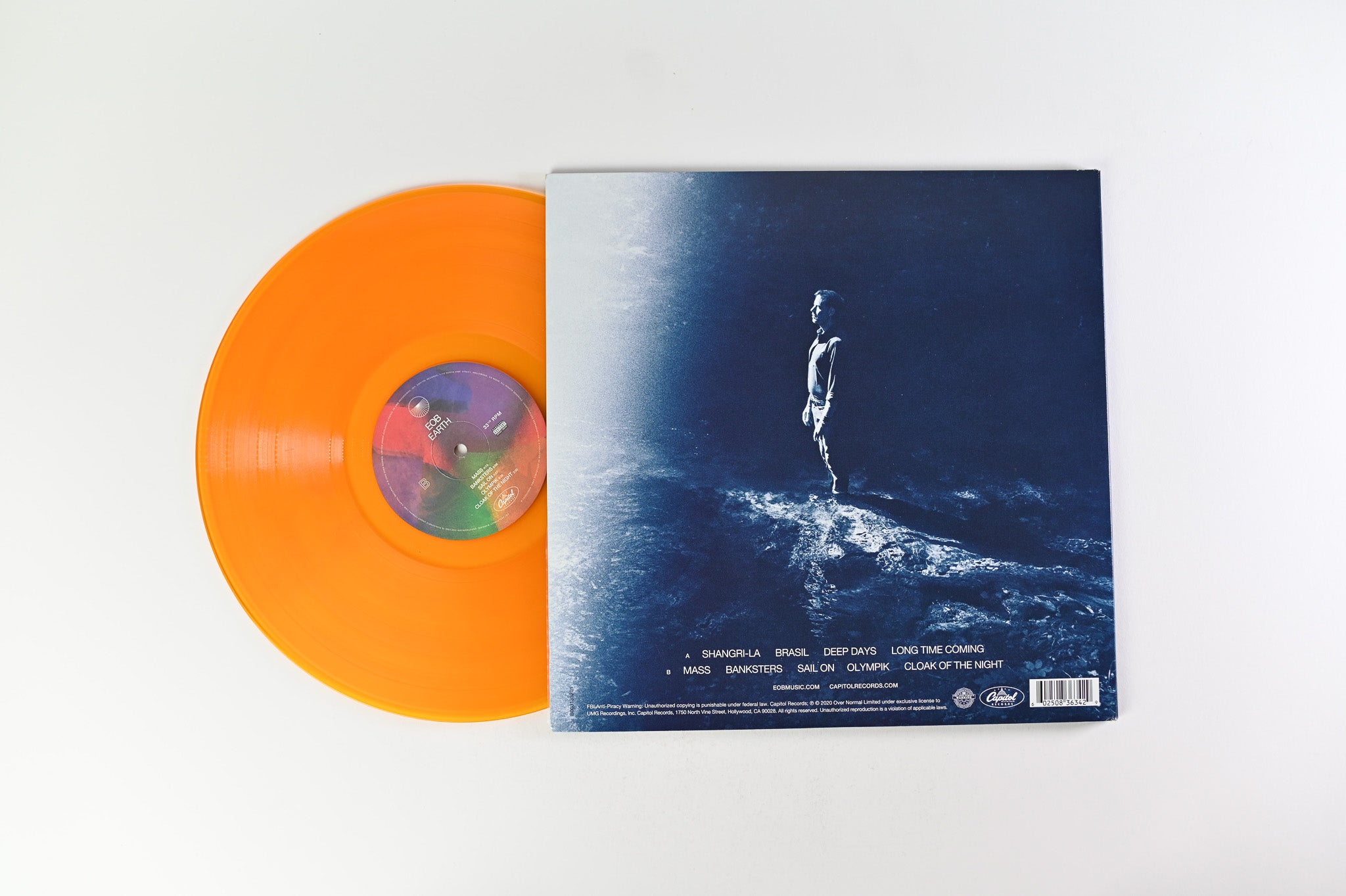 Ed O'Brien - Earth on Capitol Ltd Orange Vinyl