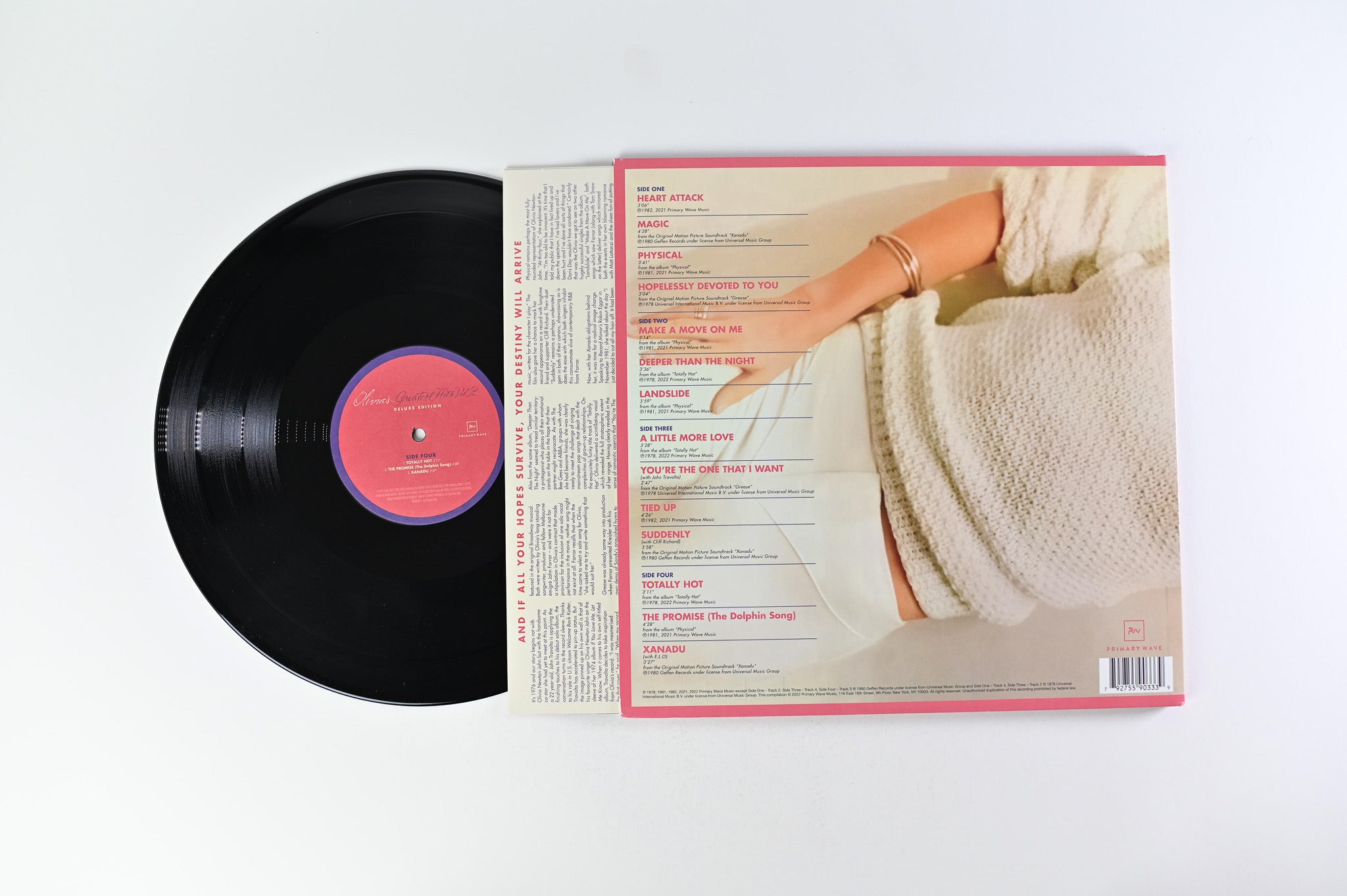 Olivia Newton-John - Olivia's Greatest Hits Vol. 2 on Primary Wave Music Reissue