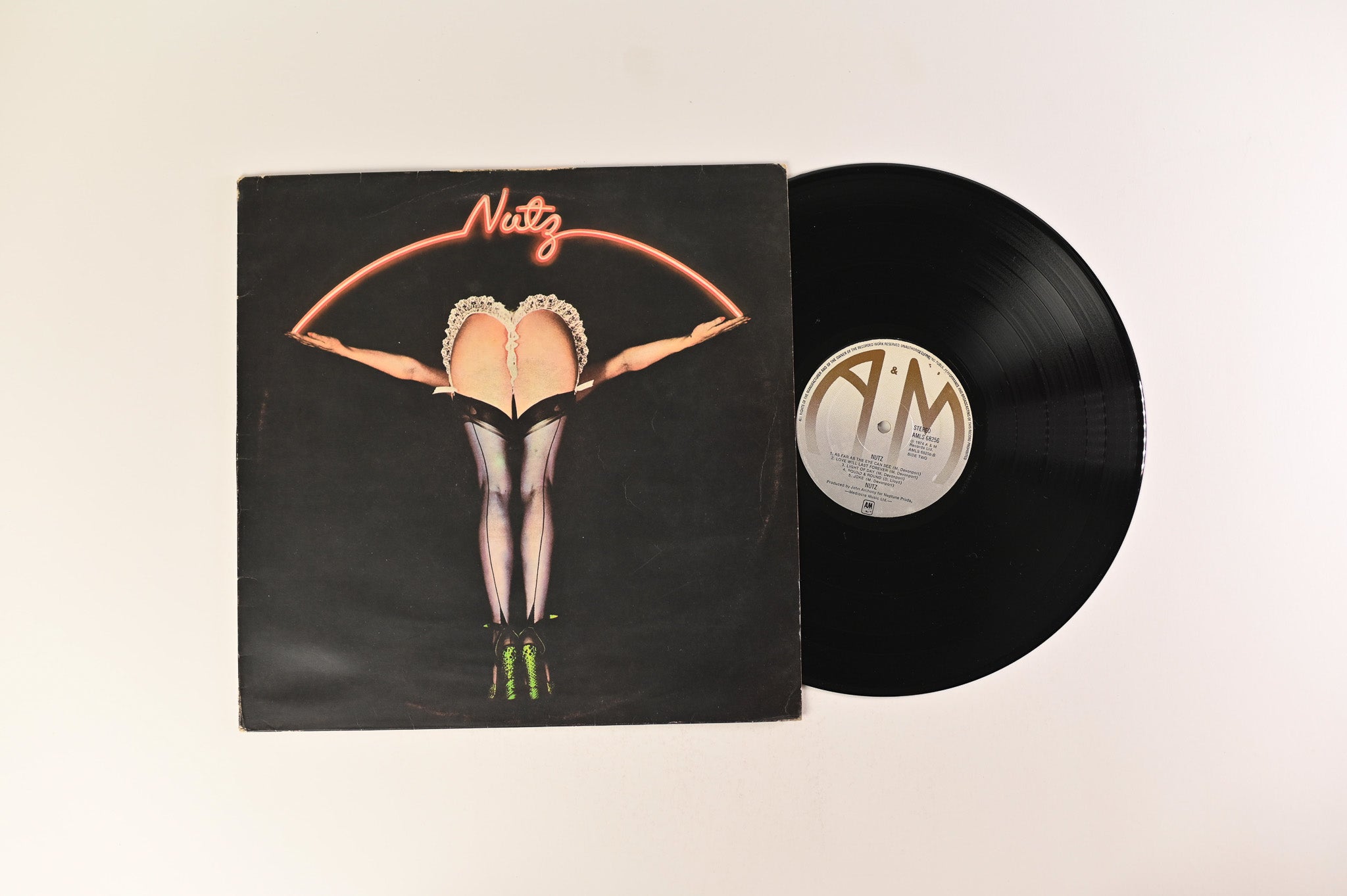 Nutz - Nutz on A&M Records - UK pressing