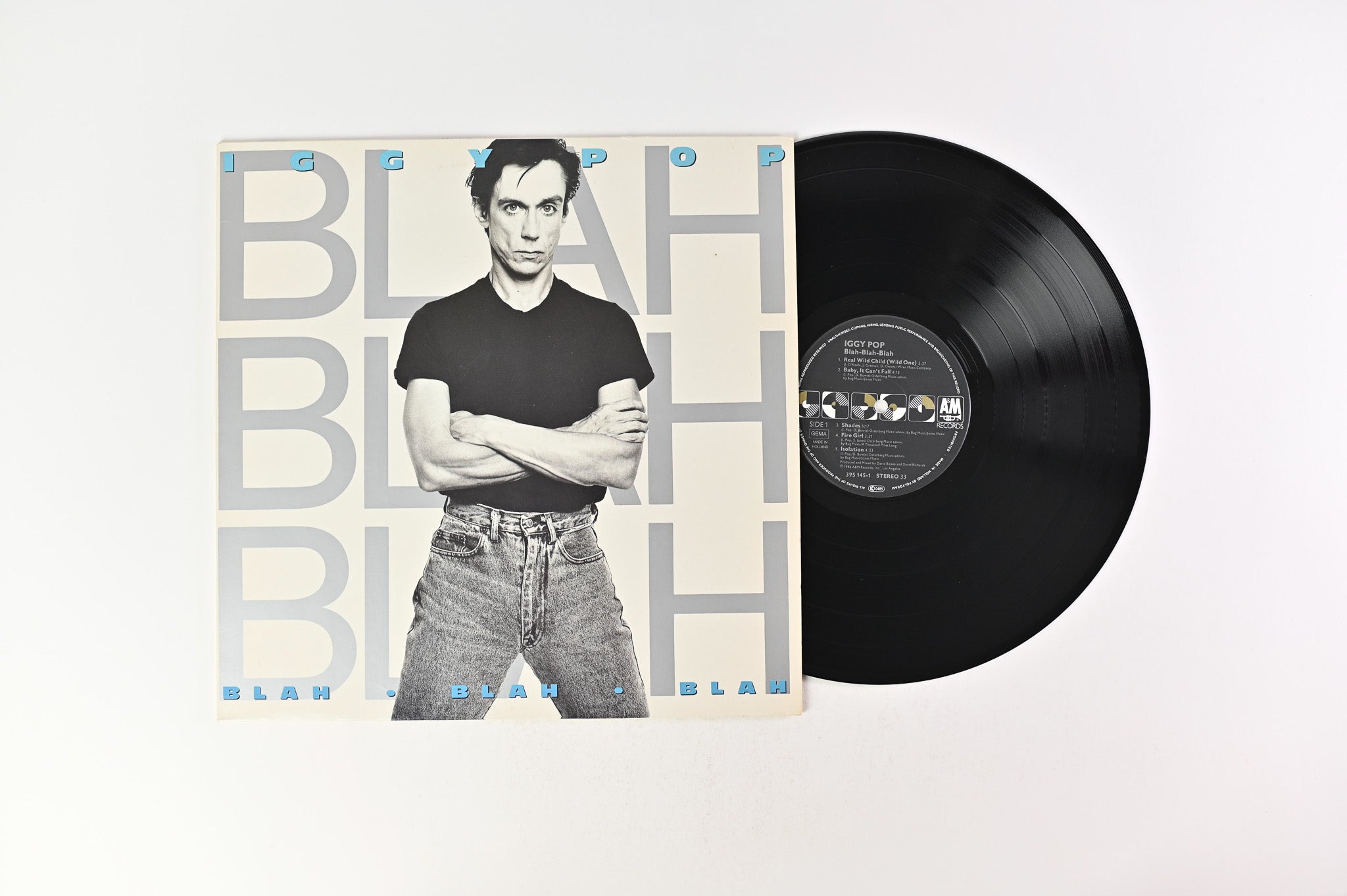 Iggy Pop - Blah-Blah-Blah on A&M Records