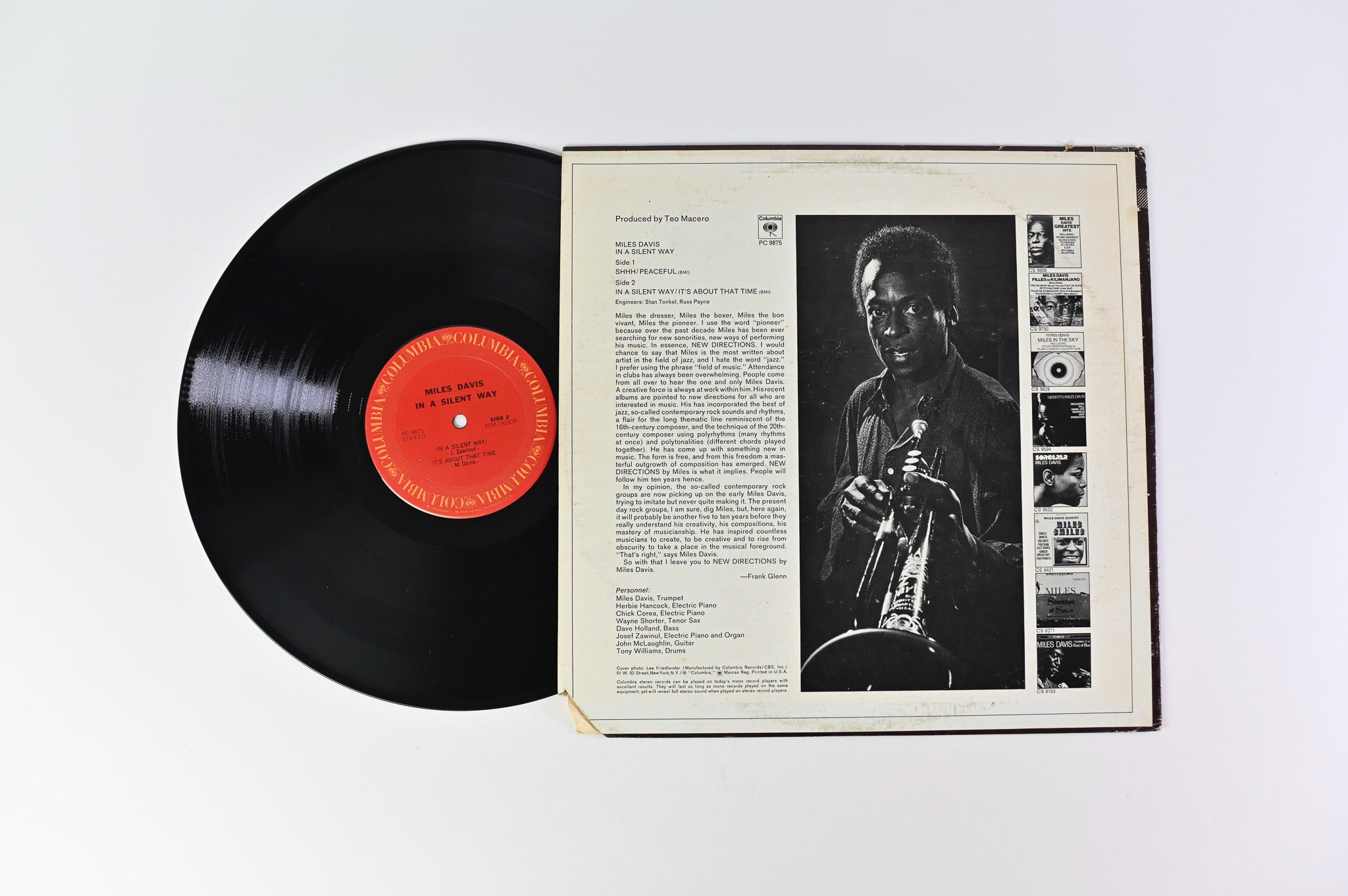 Miles Davis - In A Silent Way on Columbia Reissue