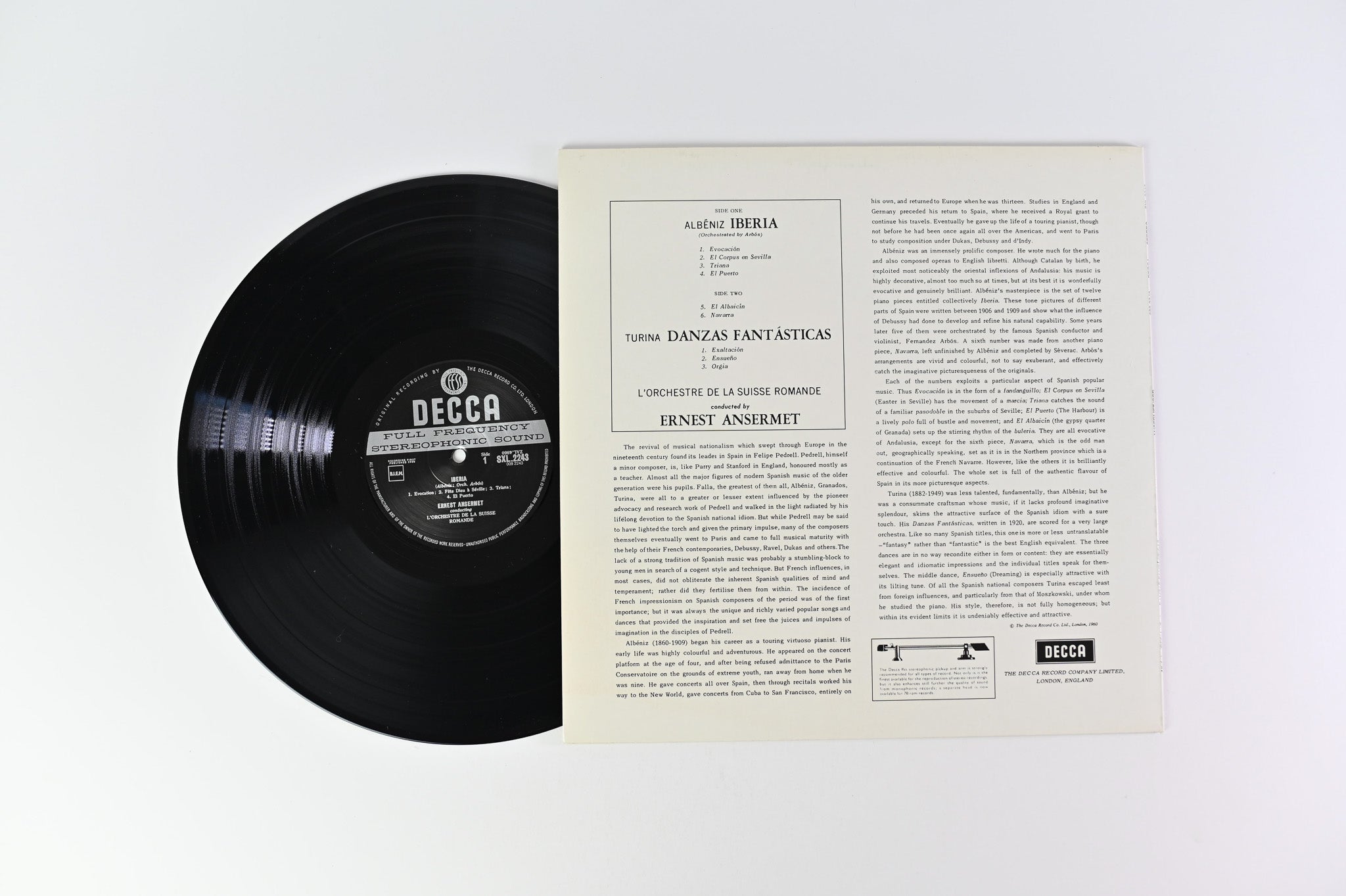 Isaac Albéniz - Iberia / Danzas Fantásticas on Decca Remastered