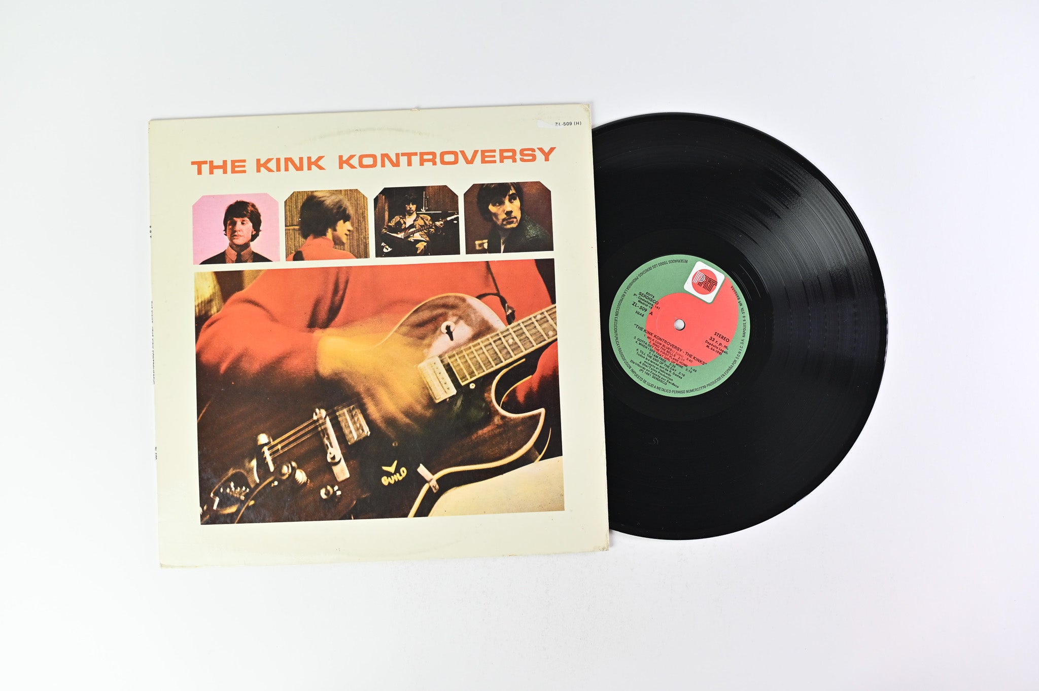 The Kinks - The Kink Kontroversy on PRT - Spanish pressing