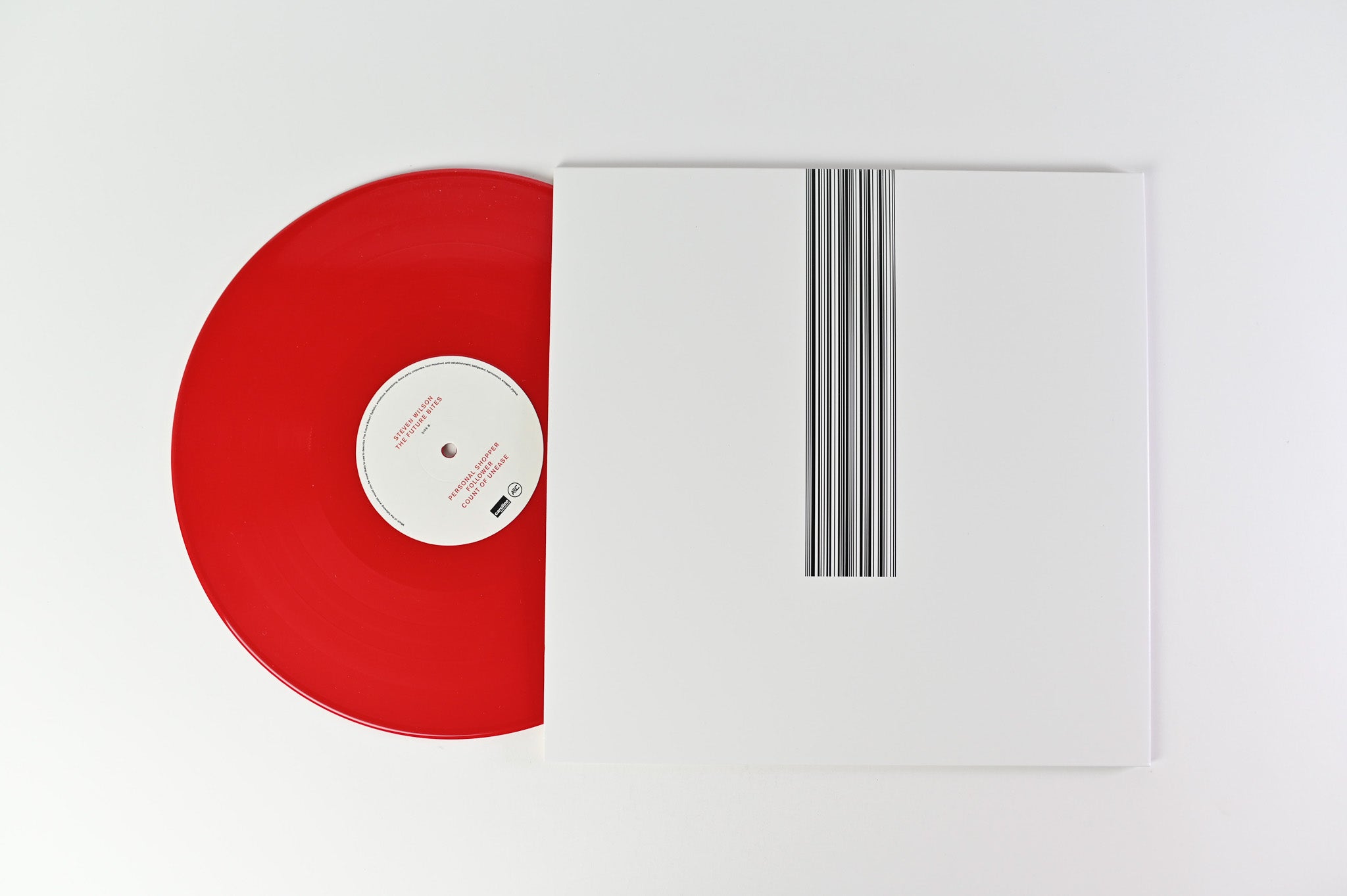 Steven Wilson - The Future Bites on Caroline Ltd Red Vinyl