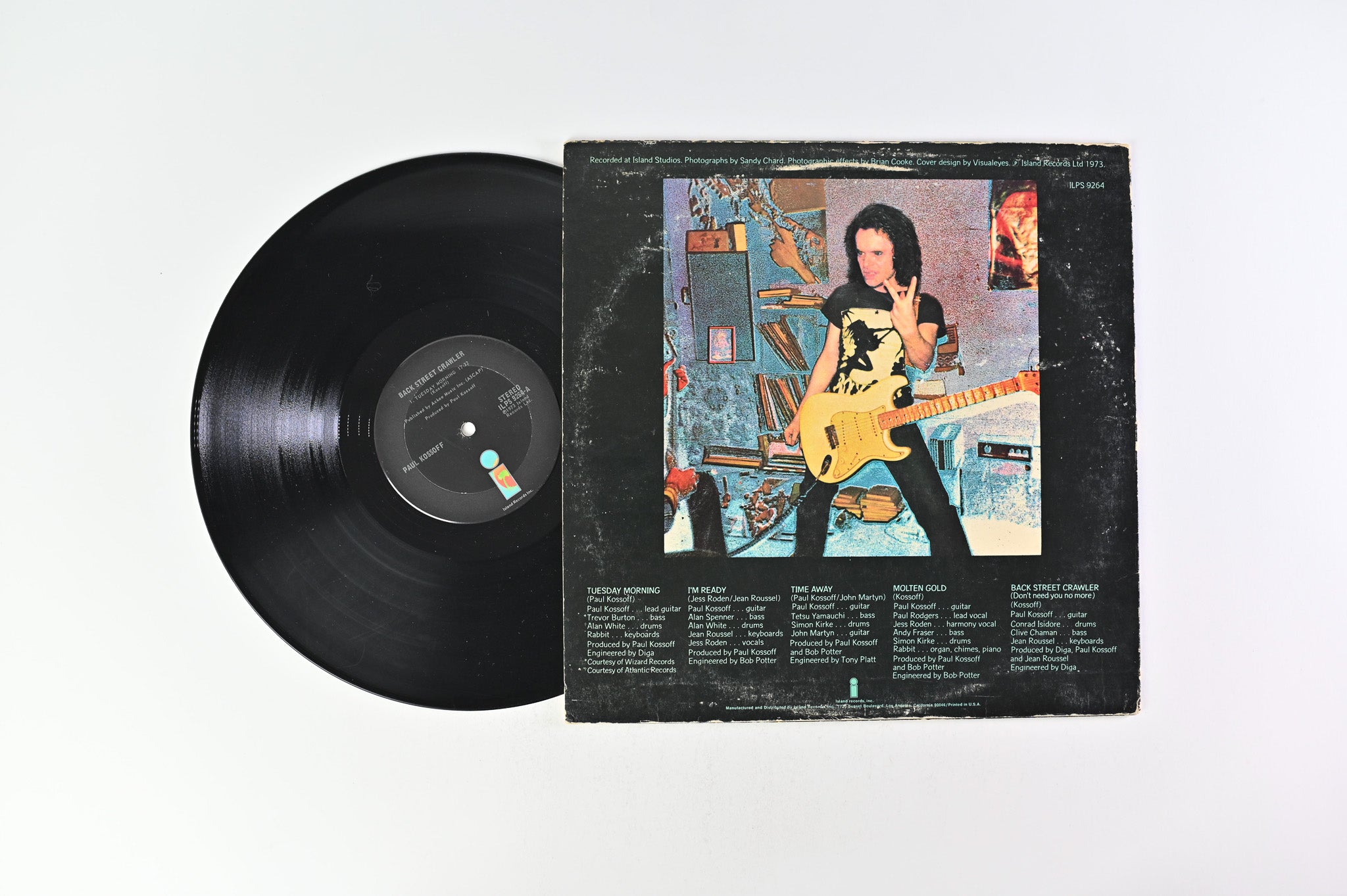 Paul Kossoff - Back Street Crawler on Island Records
