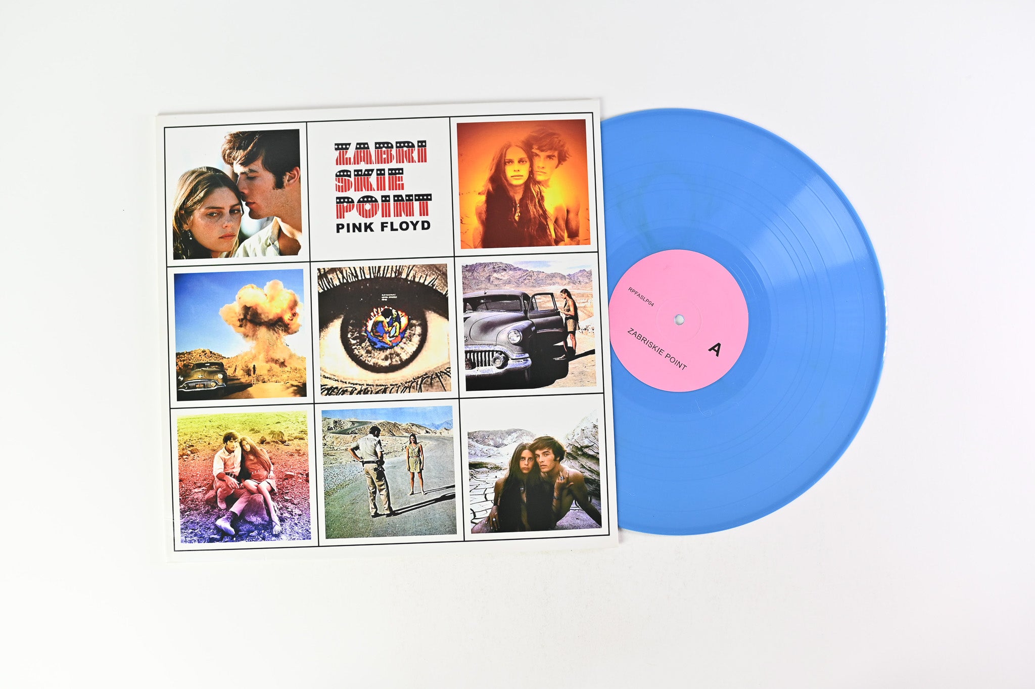 Pink Floyd - Zabriskie Point on Blue Vinyl - Unofficial pressing