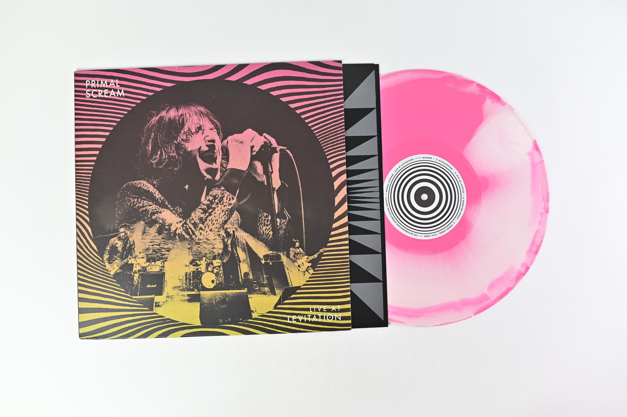 Primal Scream - Live At Levitation on The Reverberation Appreciation Society - Pink Vinyl