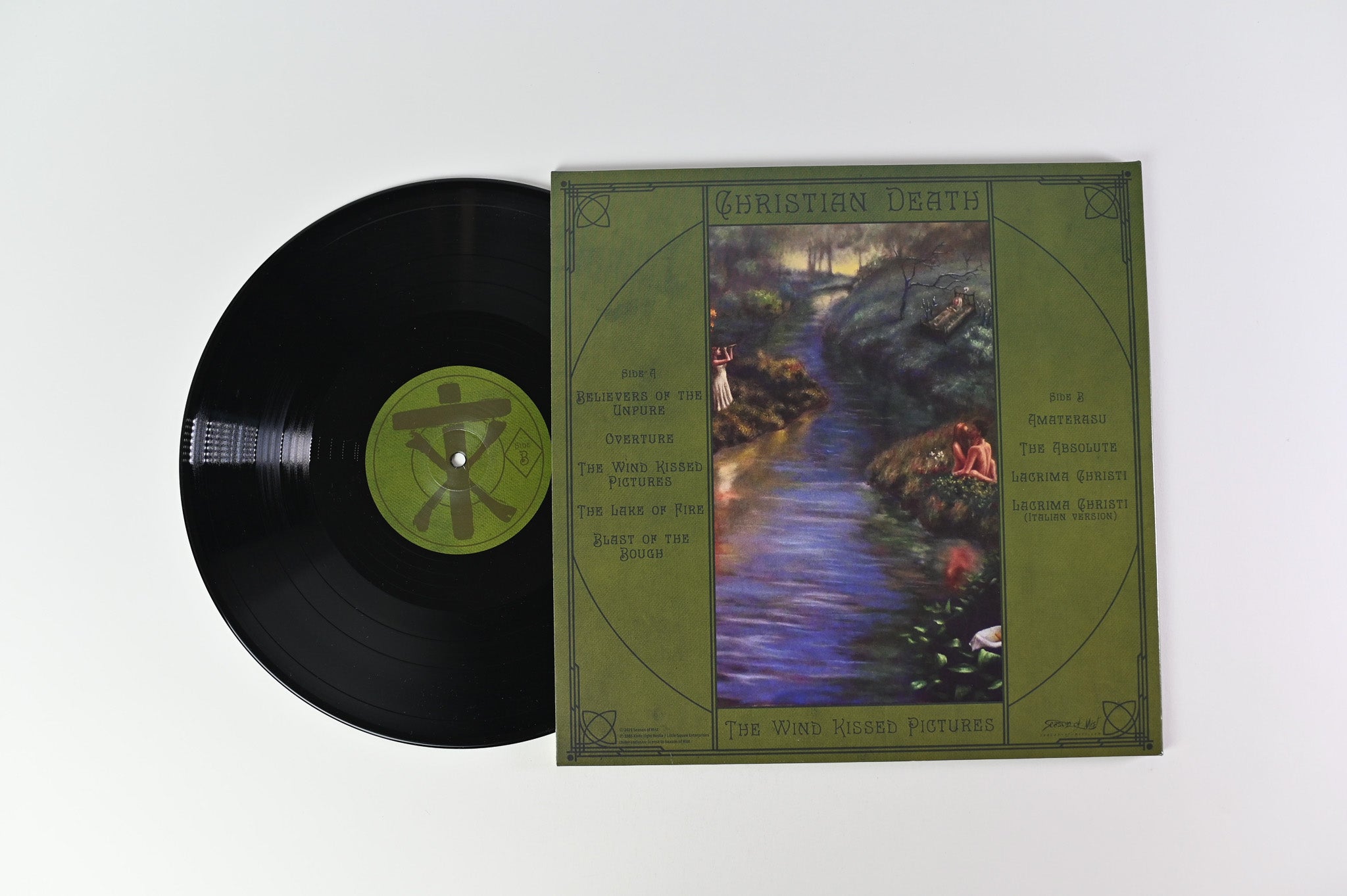Christian Death - The Wind Kissed Pictures on Season of Mist Ltd Gatefold Reissue