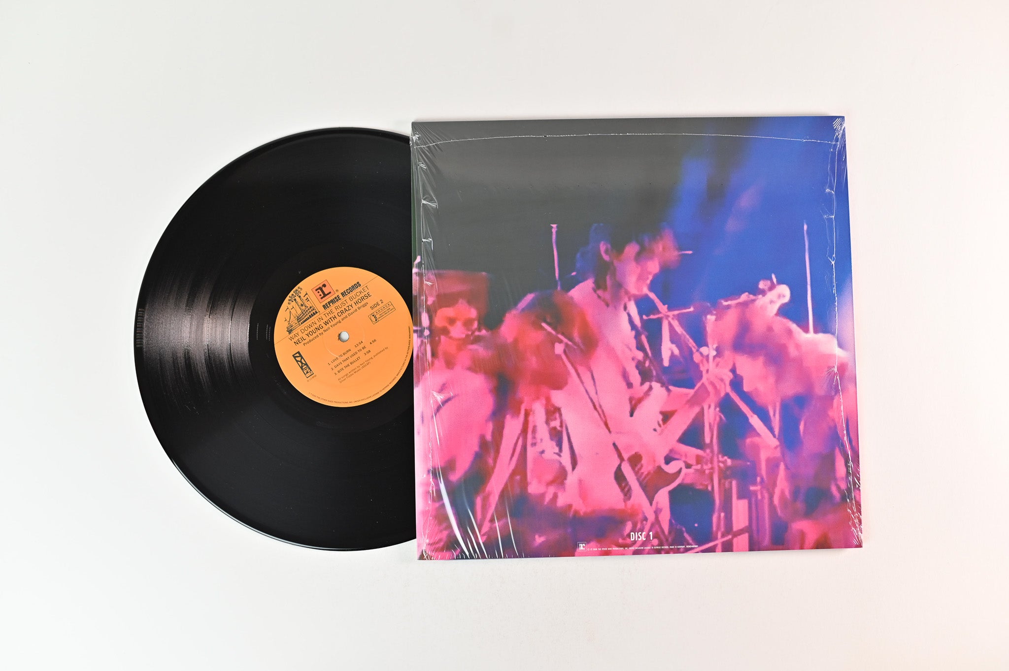 Neil Young - Way Down In The Rust Bucket on Reprise Records - 4-lp Box Set