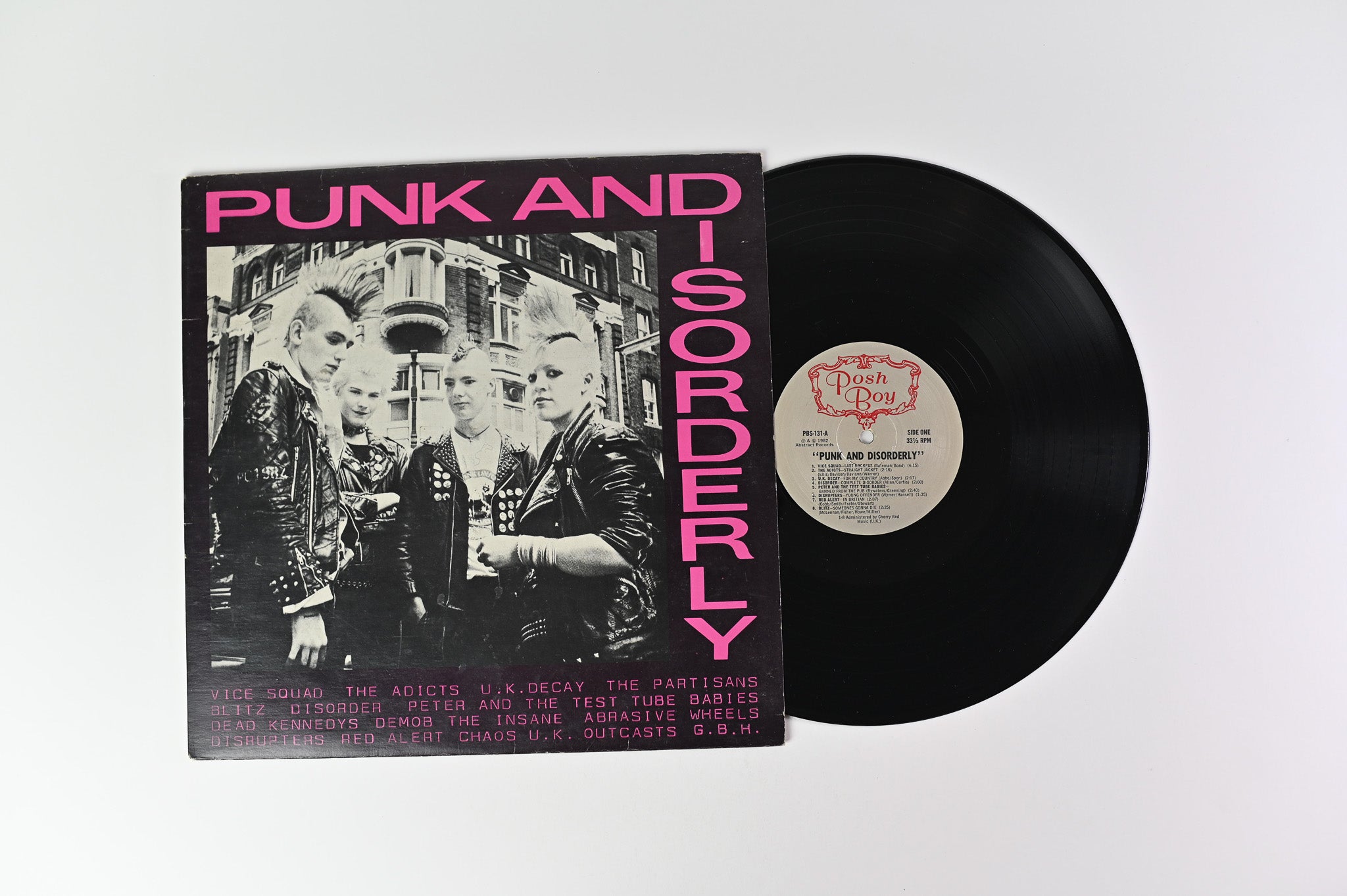 Various - Punk And Disorderly on Posh Boy