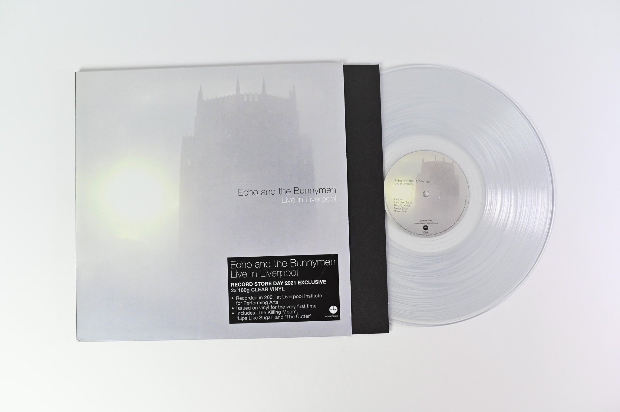 Echo & The Bunnymen - Live In Liverpool on Demon Clear RSD Reissue