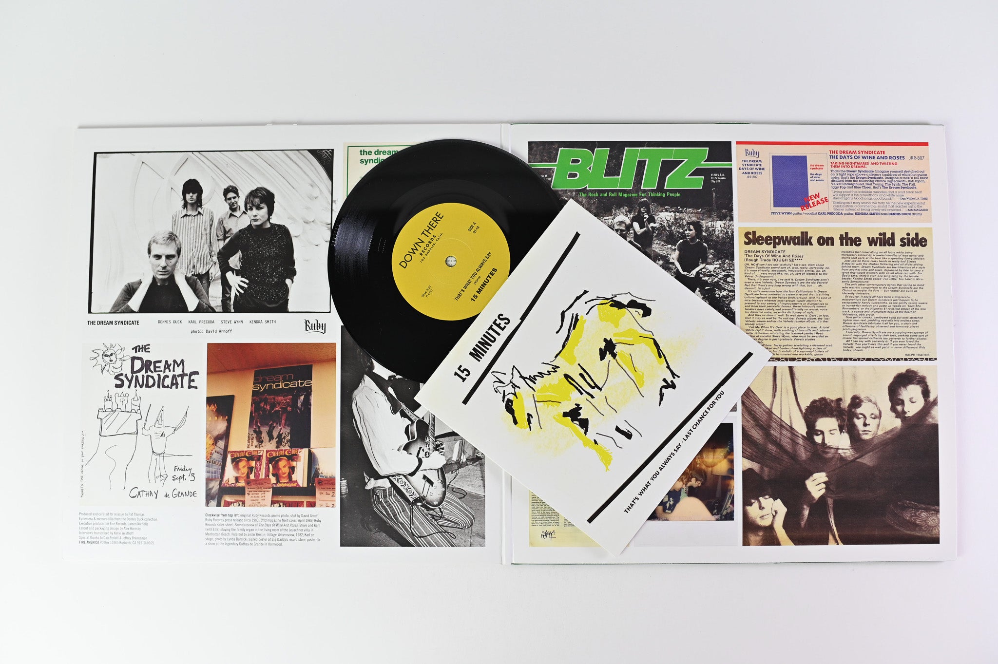 The Dream Syndicate - The Days Of Wine And Roses on Fire America Ltd RSD Reissue