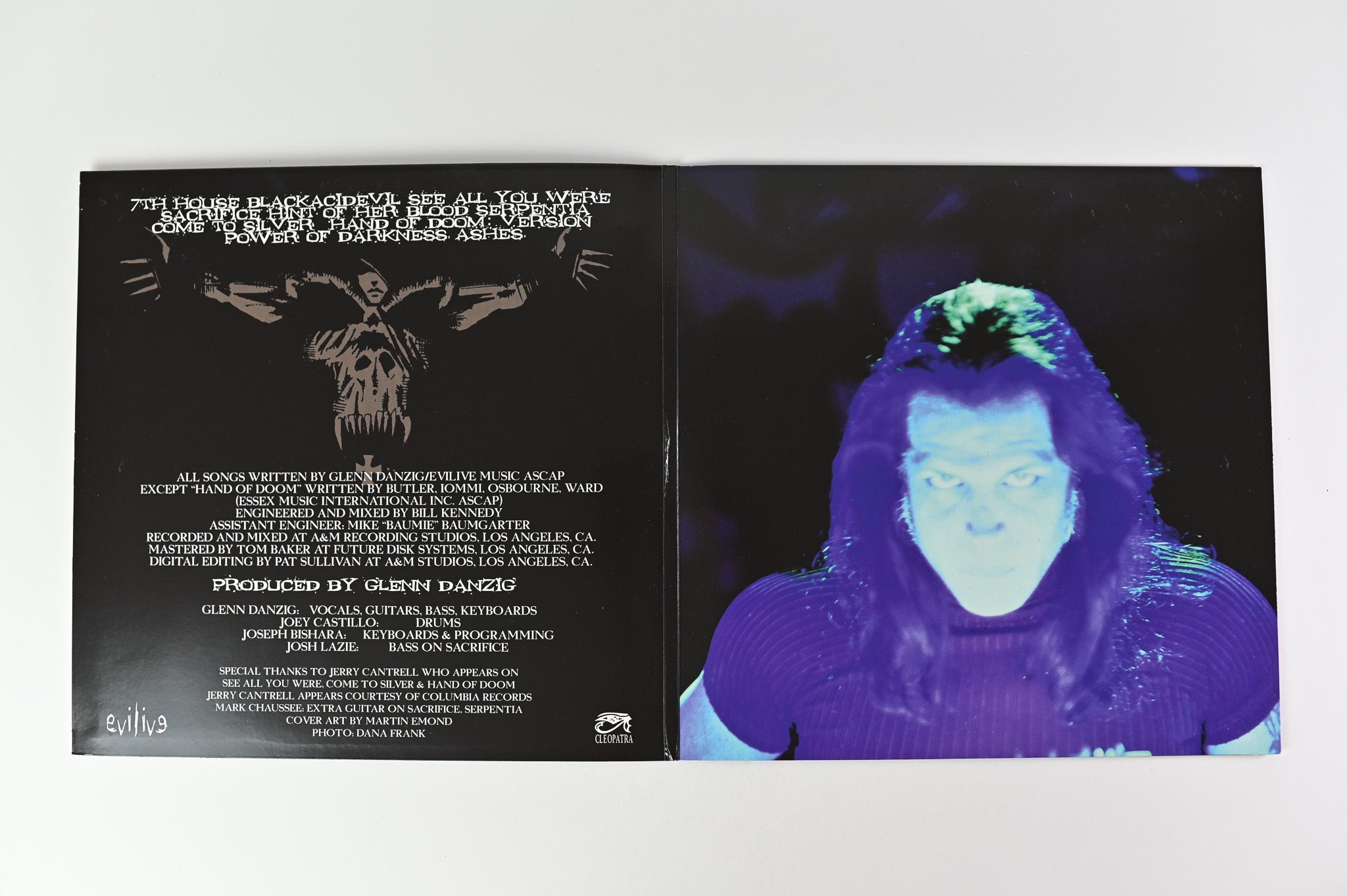 Danzig - Danzig 5: Blackacidevil on Cleopatra Ltd Glitter Reissue