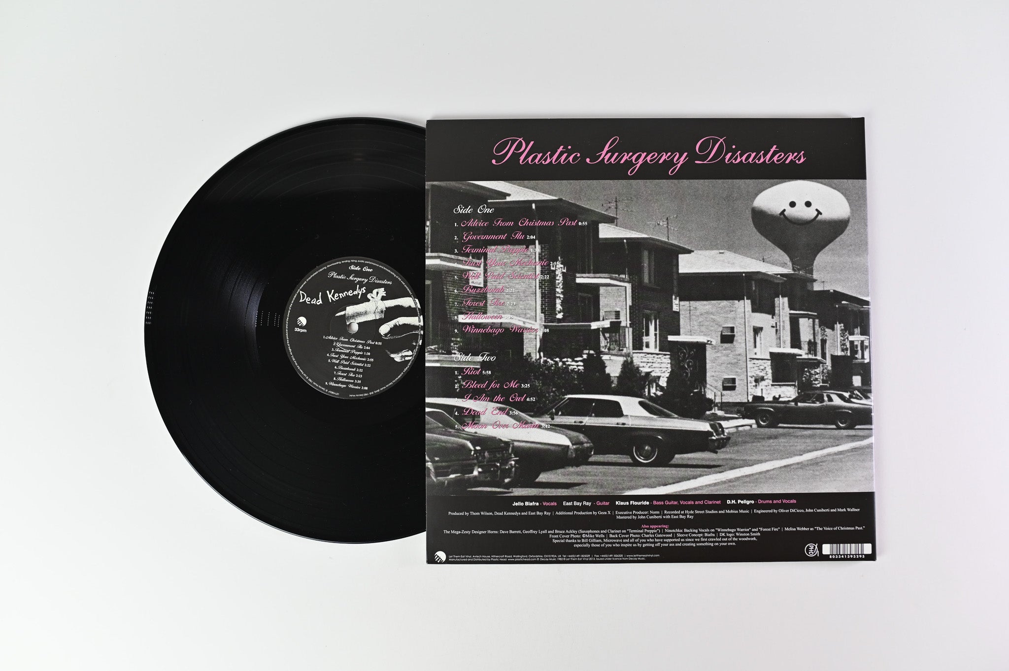 Dead Kennedys - Plastic Surgery Disasters on Let Them Eat Vinyl Ltd Re