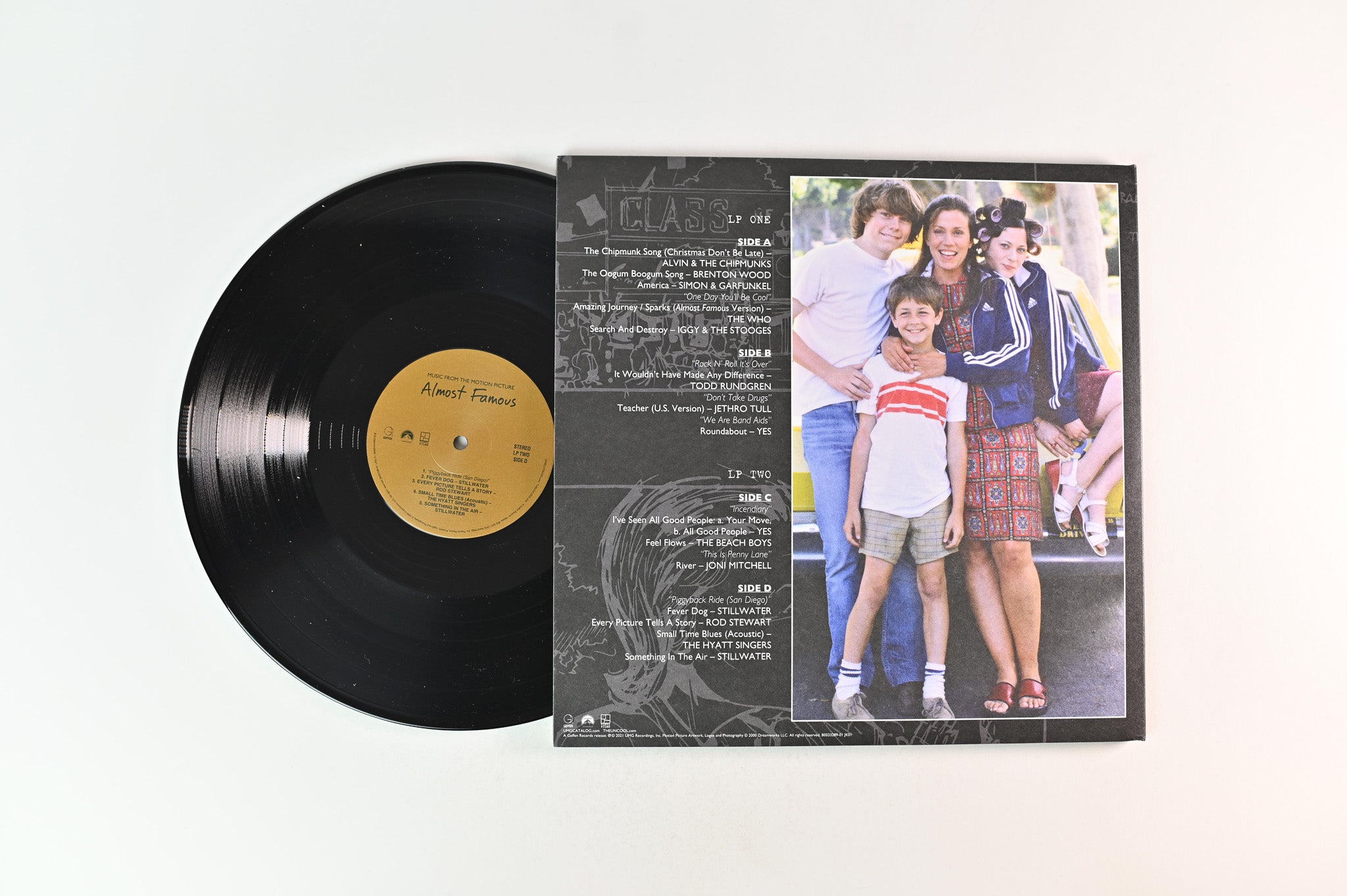 Various - Almost Famous (Music From The Motion Picture) on Geffen Reco