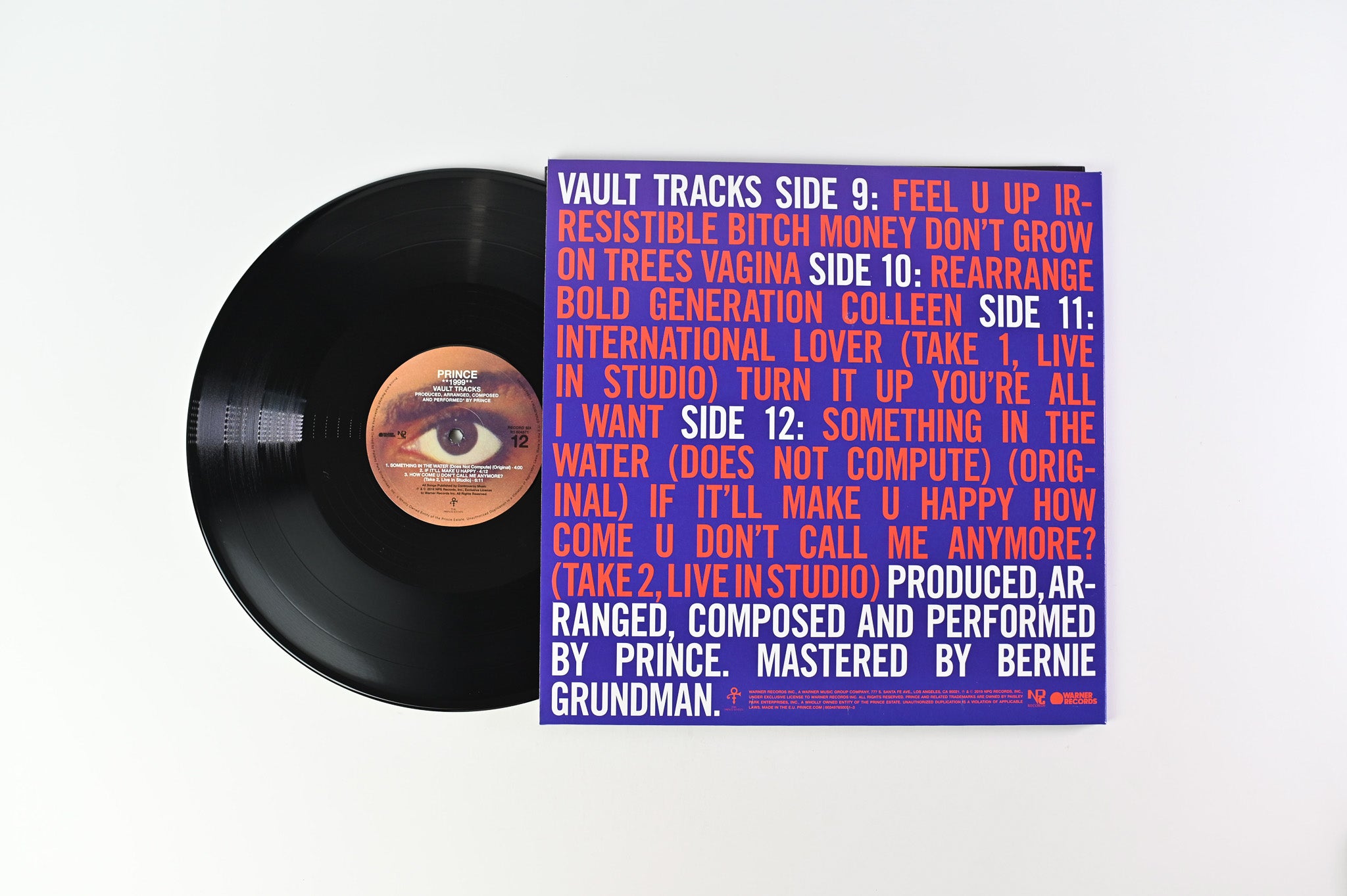 Prince - 1999 on NPG Warner Deluxe Edition Box Set