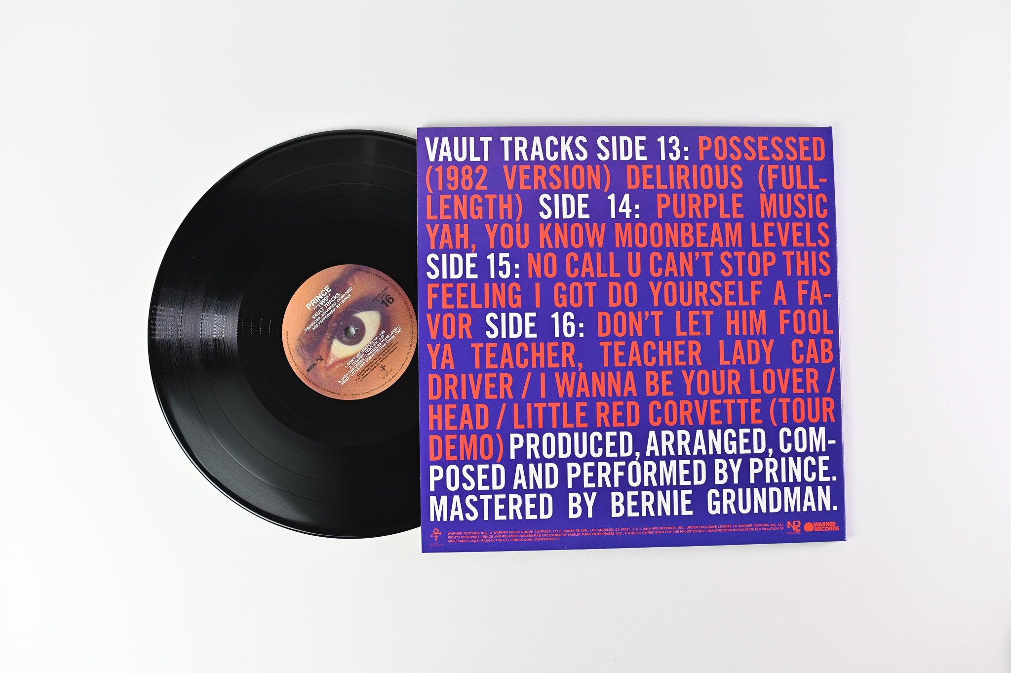 Prince - 1999 on NPG Warner Deluxe Edition Box Set