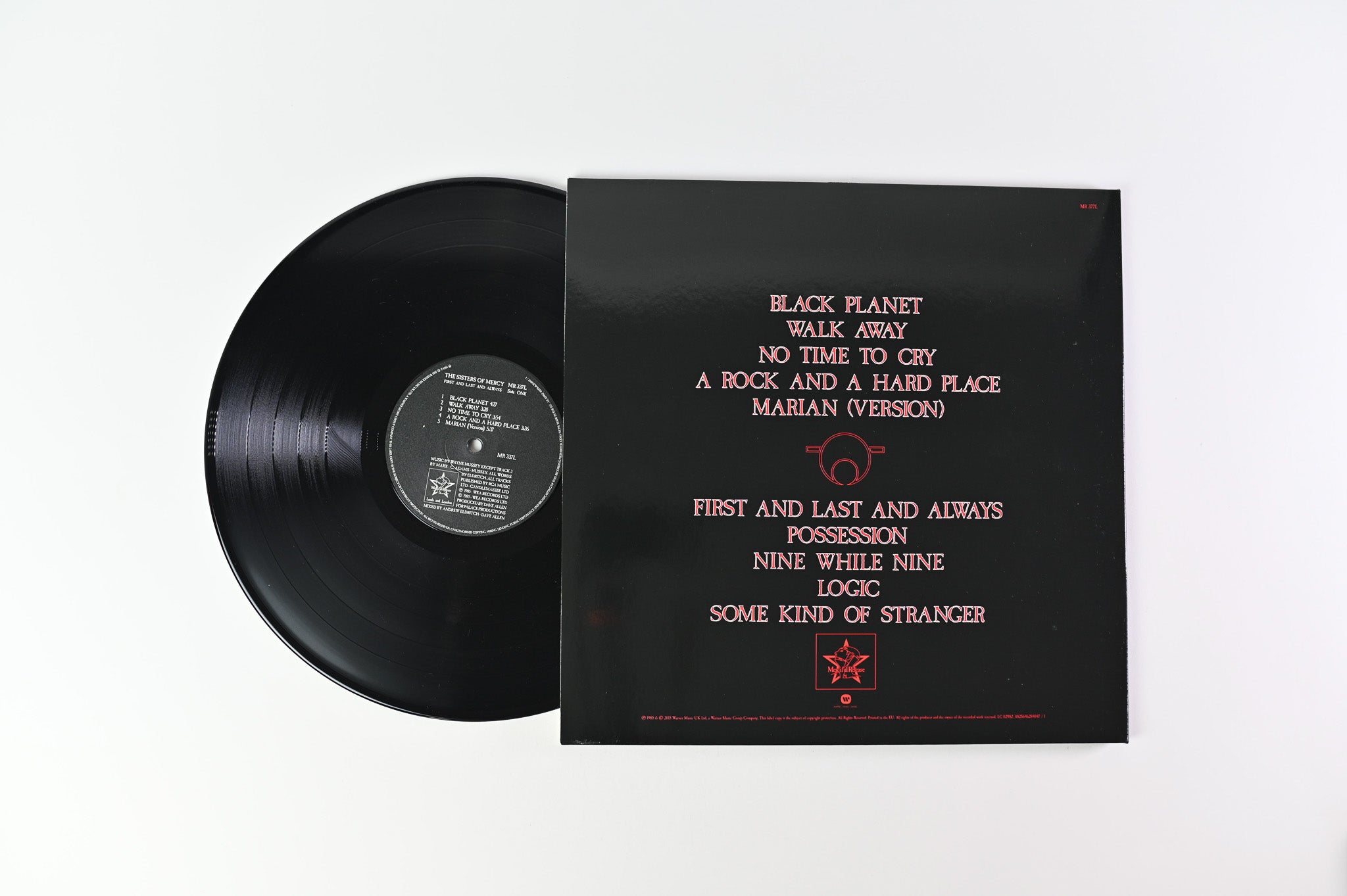 The Sisters Of Mercy - First And Last And Always Warner Music Group Box Set Reissue