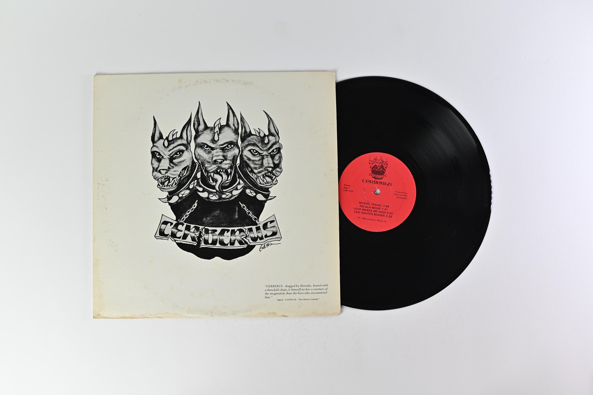 Cerberus - Cerberus Private Press Hard Rock