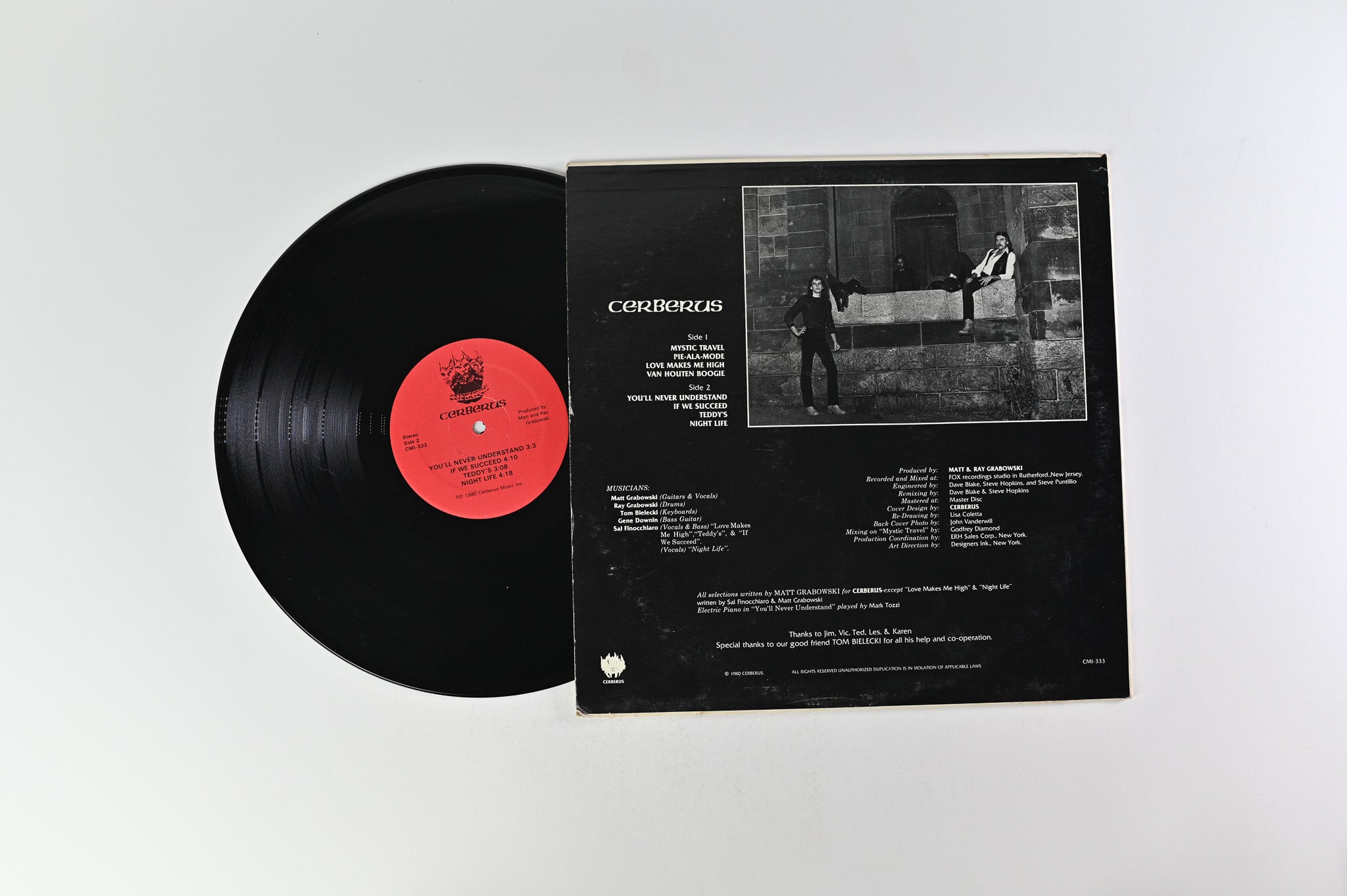 Cerberus - Cerberus Private Press Hard Rock