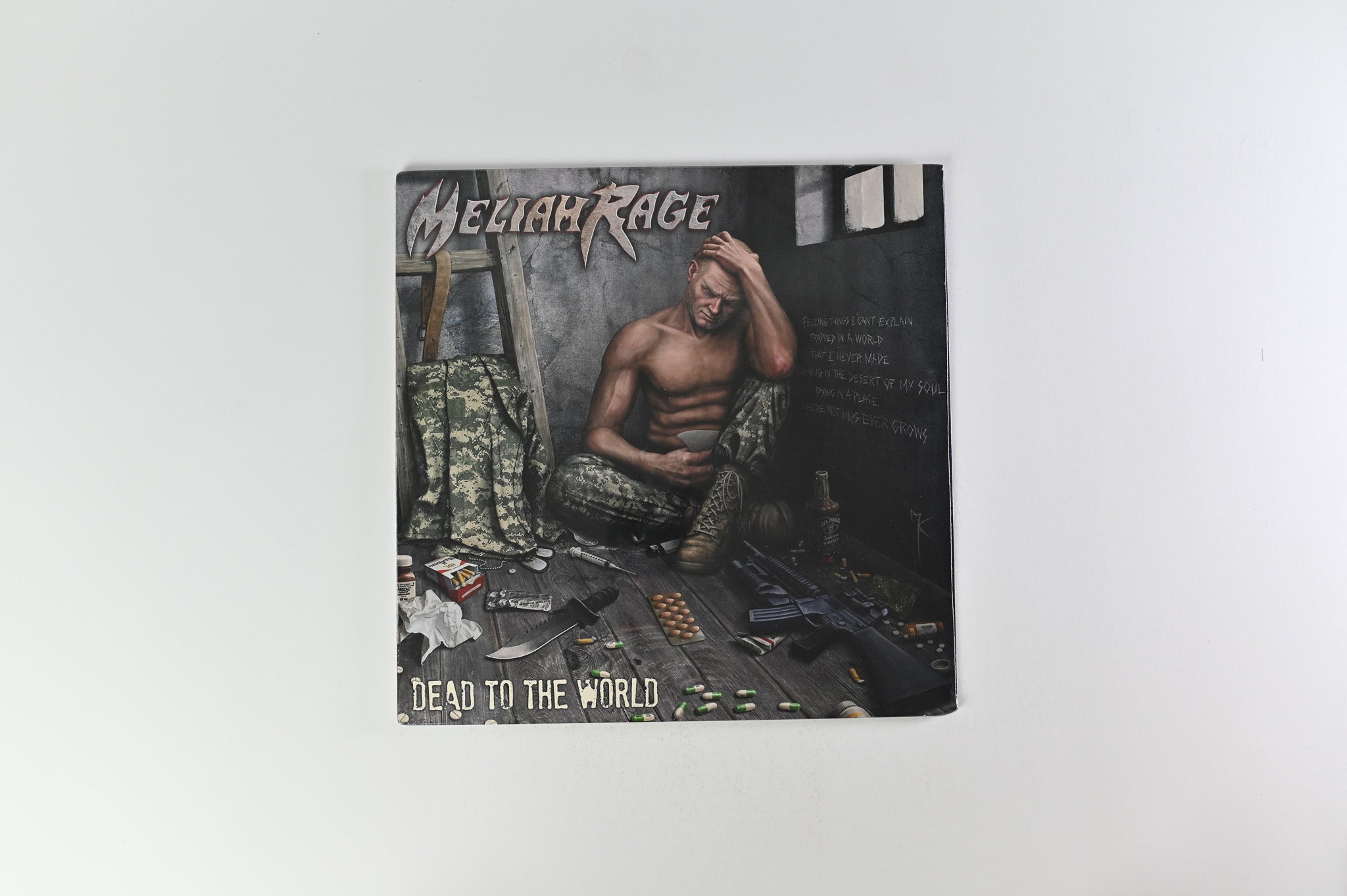 Meliah Rage - Dead To The World on Night of the Vinyl Dead Ltd Numbered White Vinyl Sealed