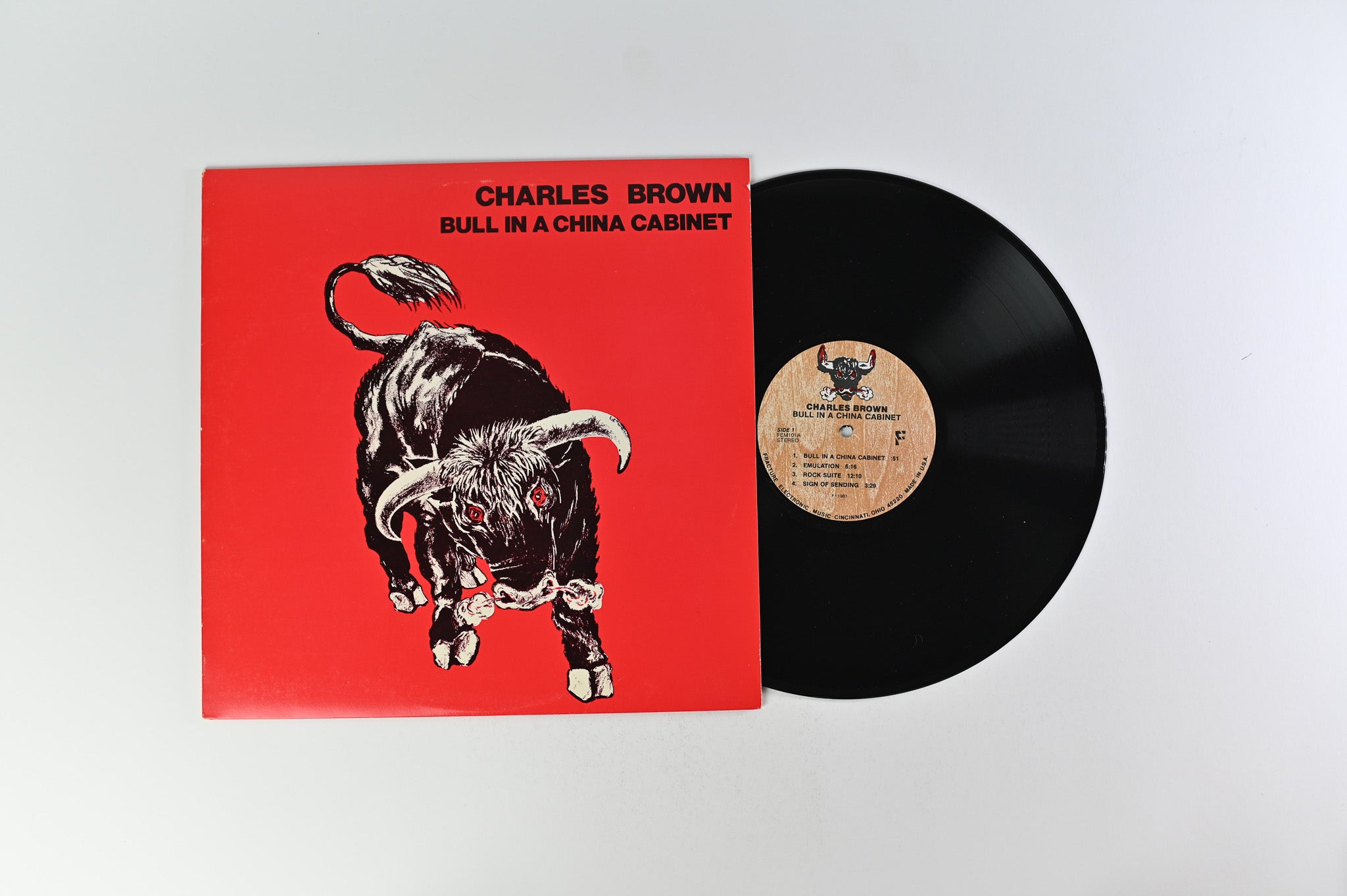 Charles Brown - Bull In A China Cabinet Private Press Electronic