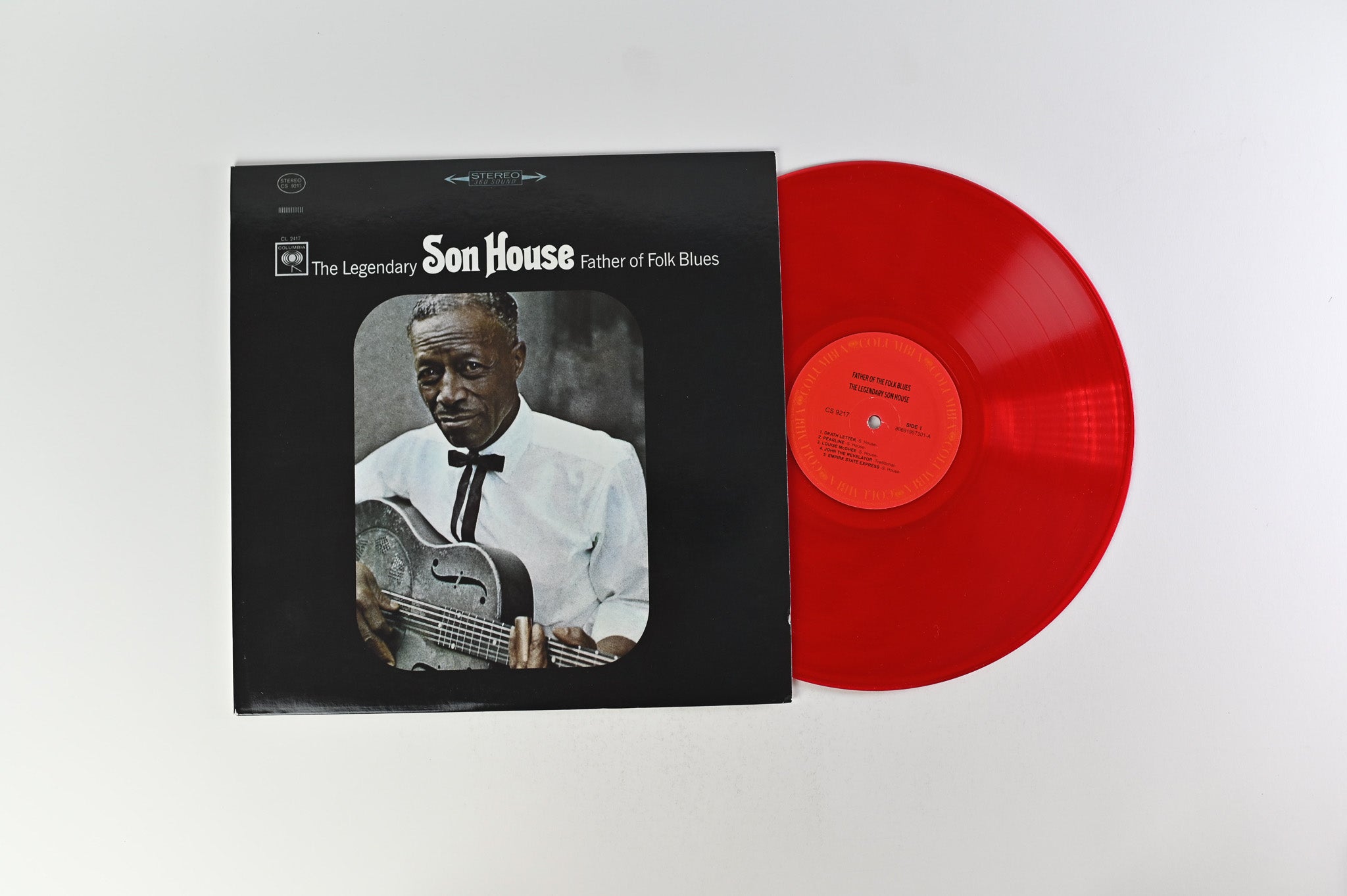 Son House - Father Of Folk Blues on Columbia Ltd Red Vinyl Reissue