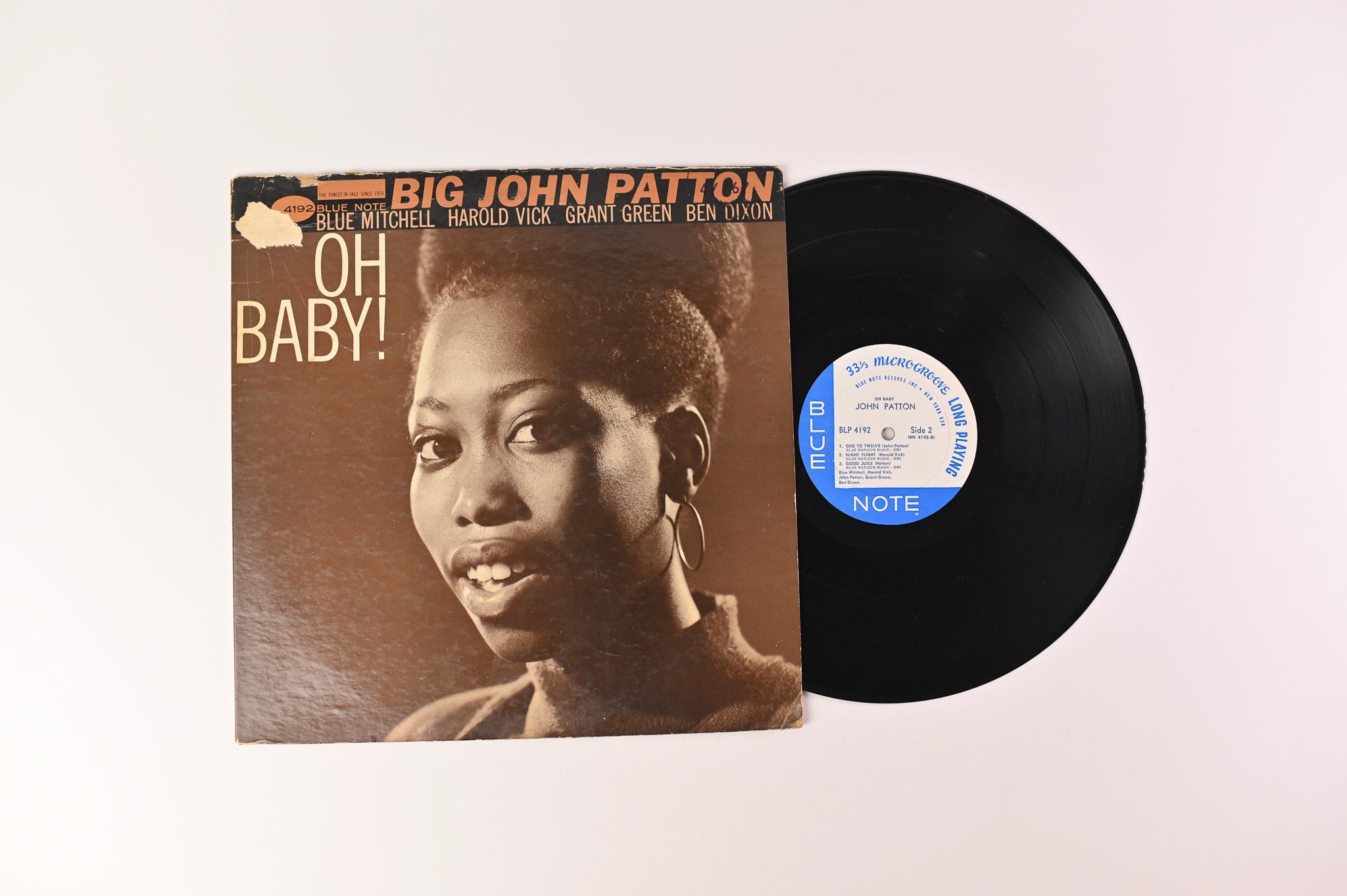 John Patton - Oh Baby! on Blue Note NY Mono
