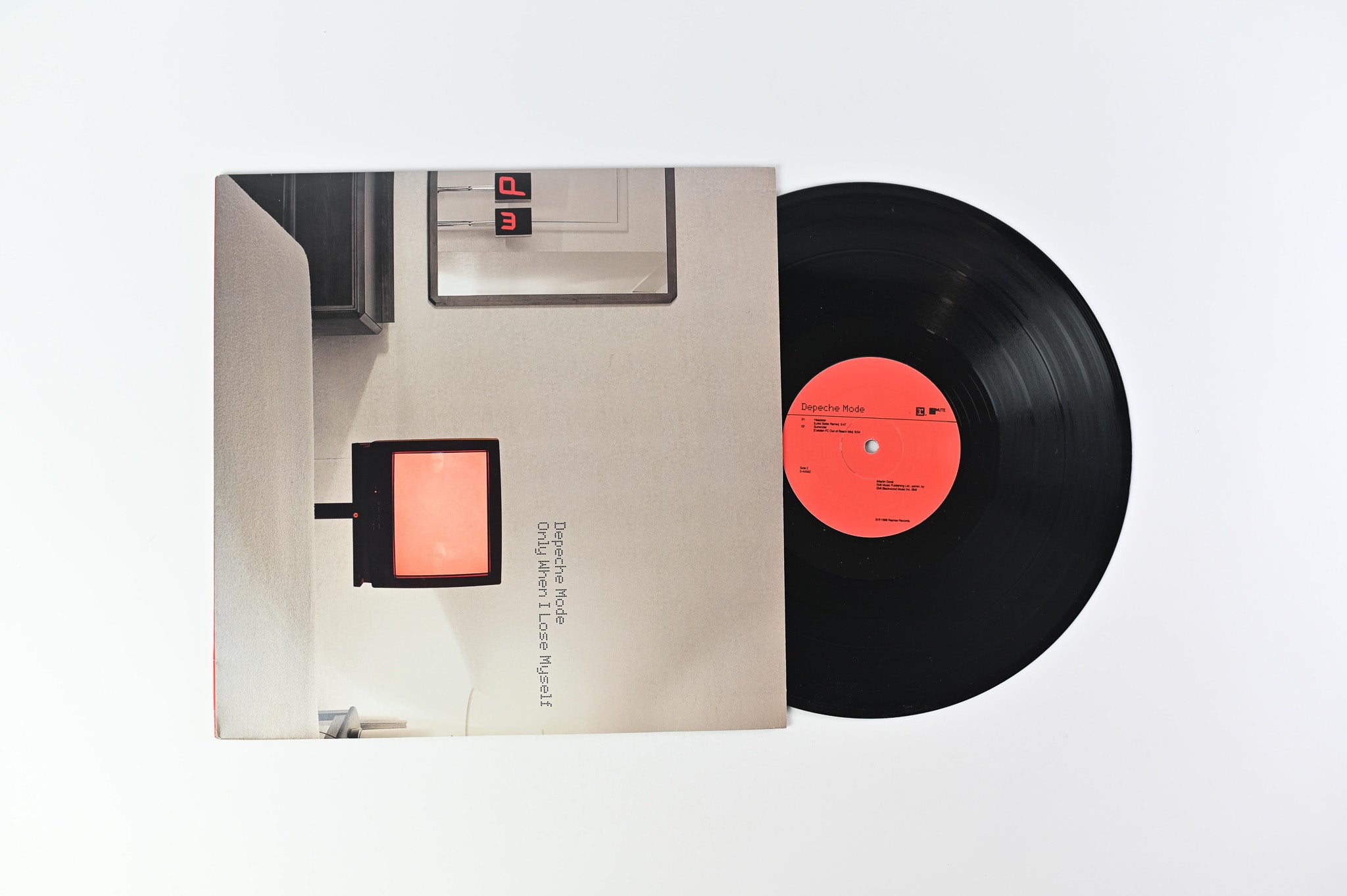 Depeche Mode - Only When I Lose Myself on Reprise Mute 2 X 12" Maxi Single
