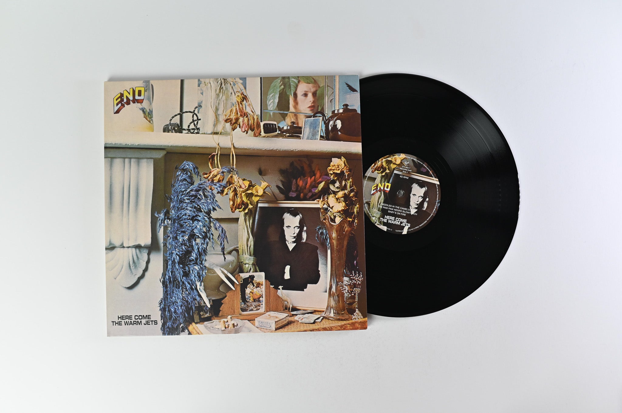 Brian Eno - Here Come The Warm Jets on Virgin EMI Half Speed RM 45 RPM Reissue