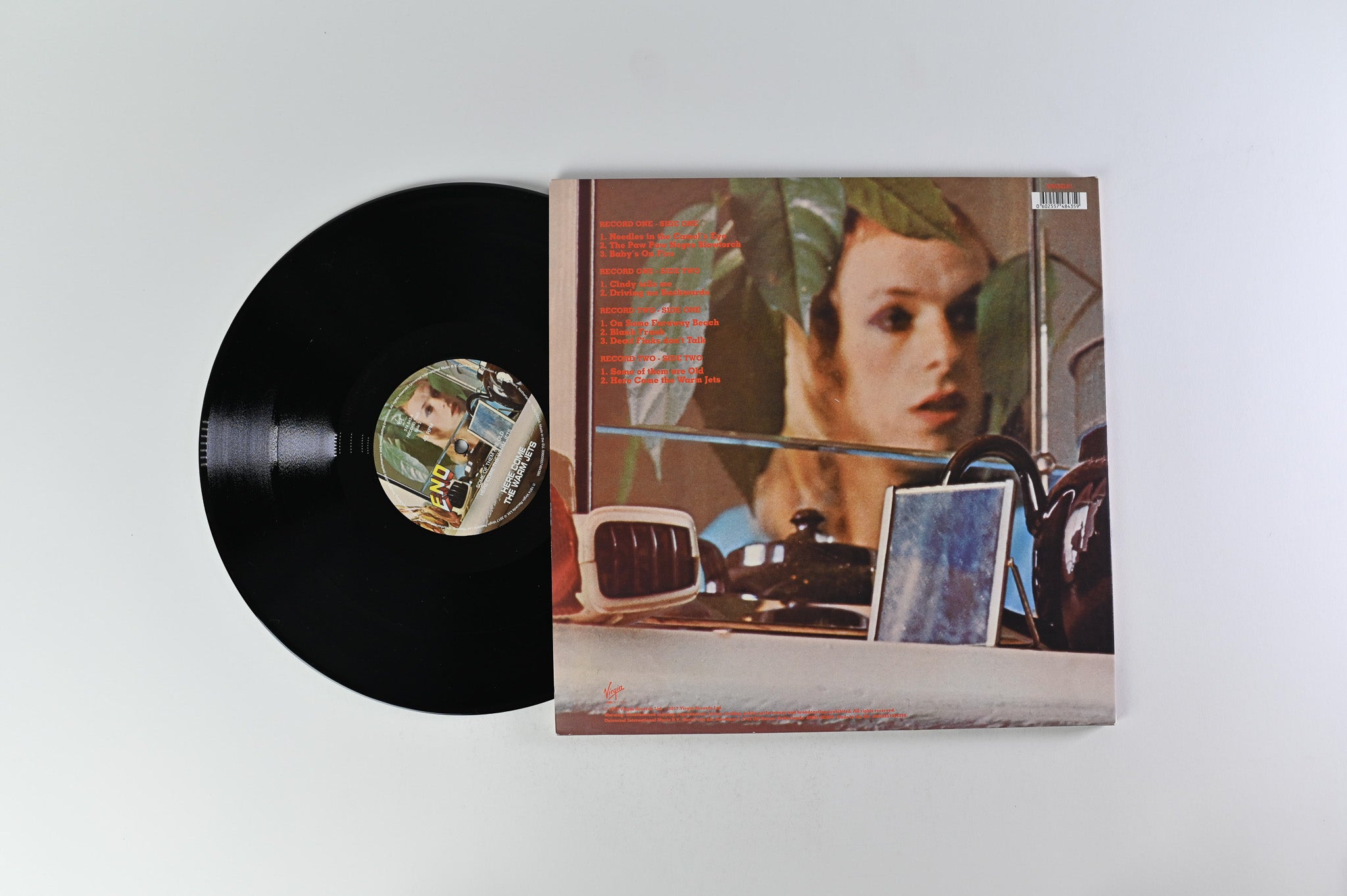 Brian Eno - Here Come The Warm Jets on Virgin EMI Half Speed RM 45 RPM Reissue