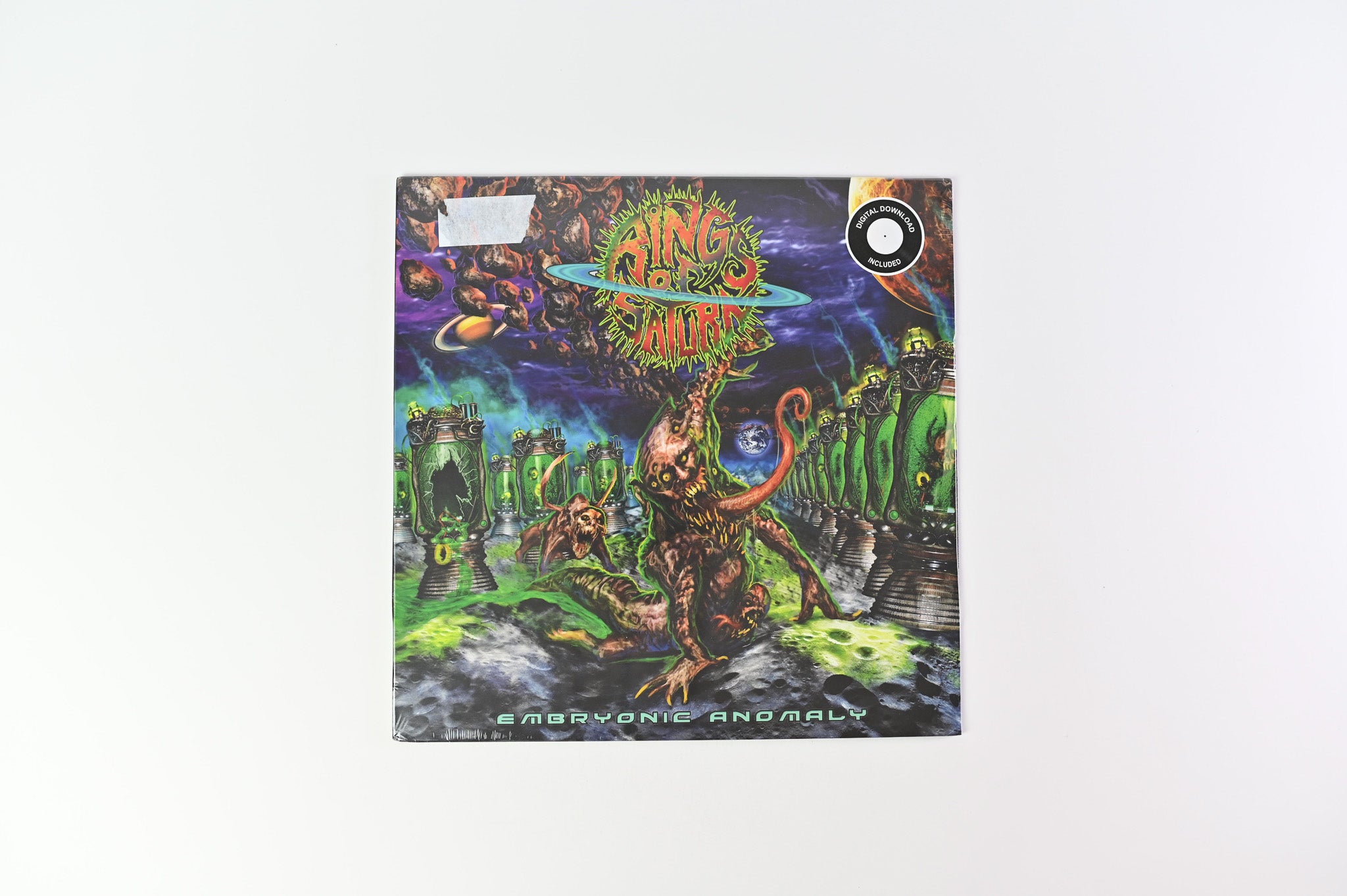 Rings Of Saturn - Embryonic Anomaly on Unique Leader Ltd Orange Vinyl Sealed