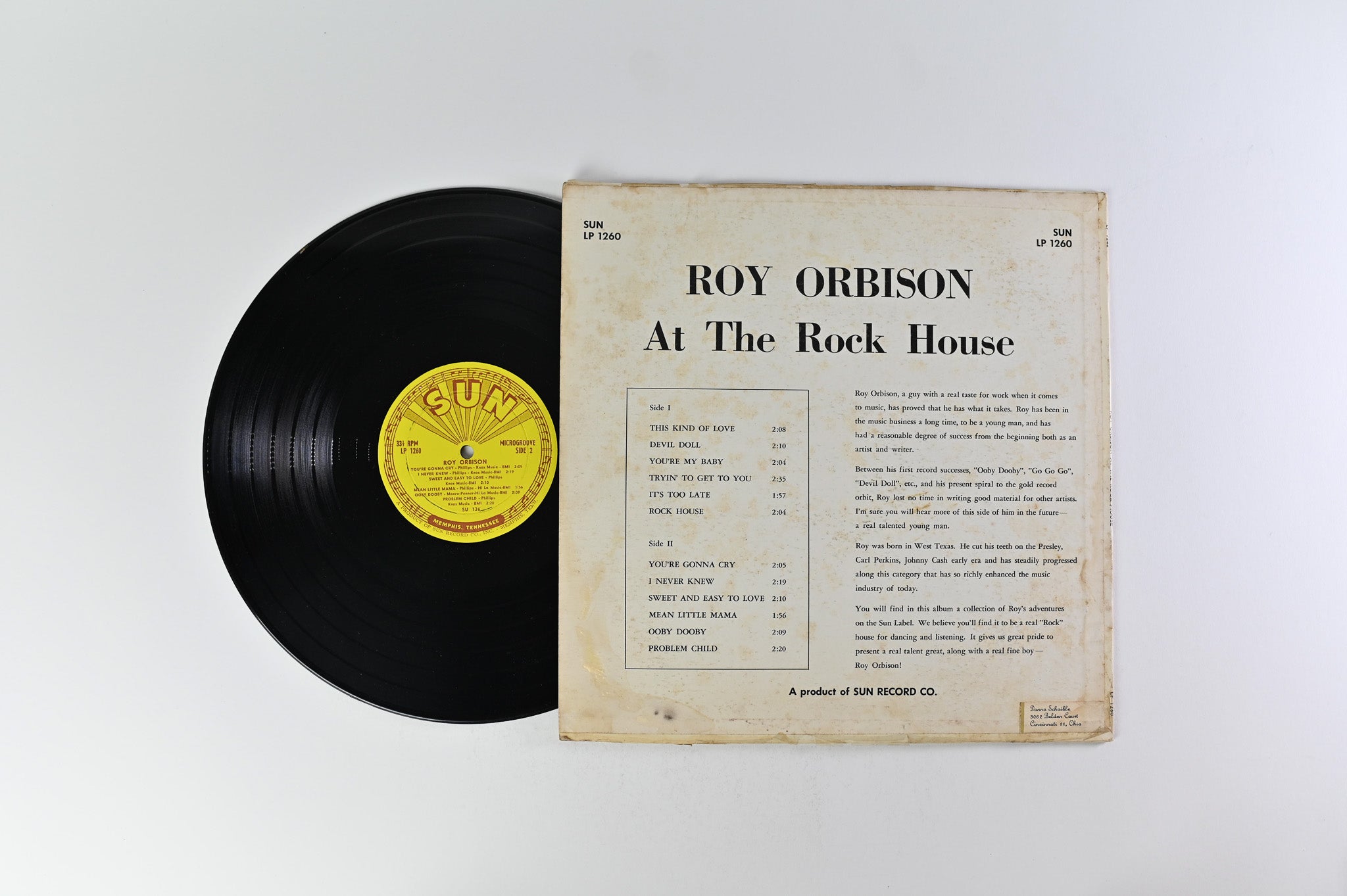 Roy Orbison - At The Rock House on Sun