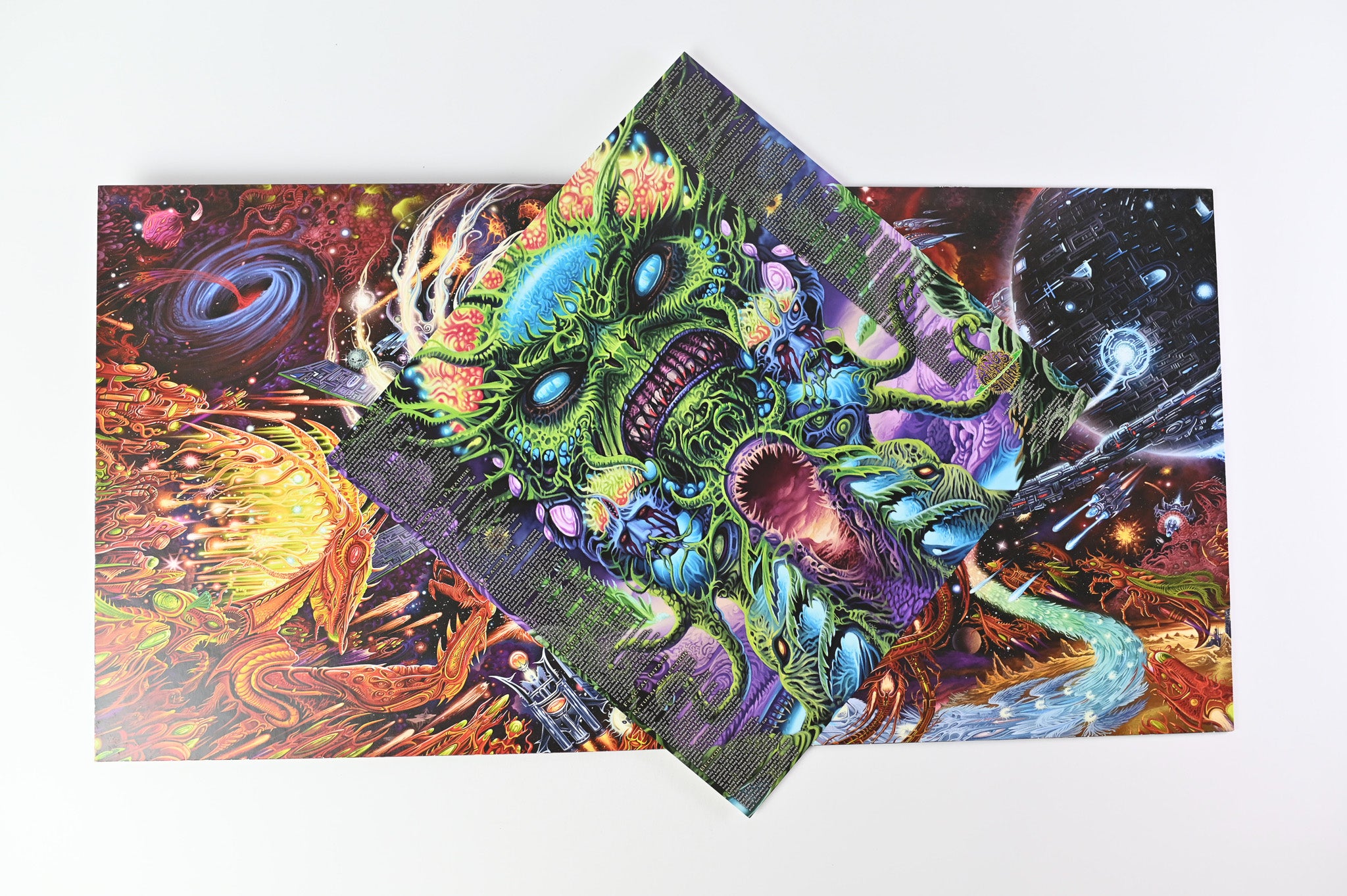 Rings Of Saturn - Lugal Ki En on Unique Leader Purple Merge w/ Splatter Reissue