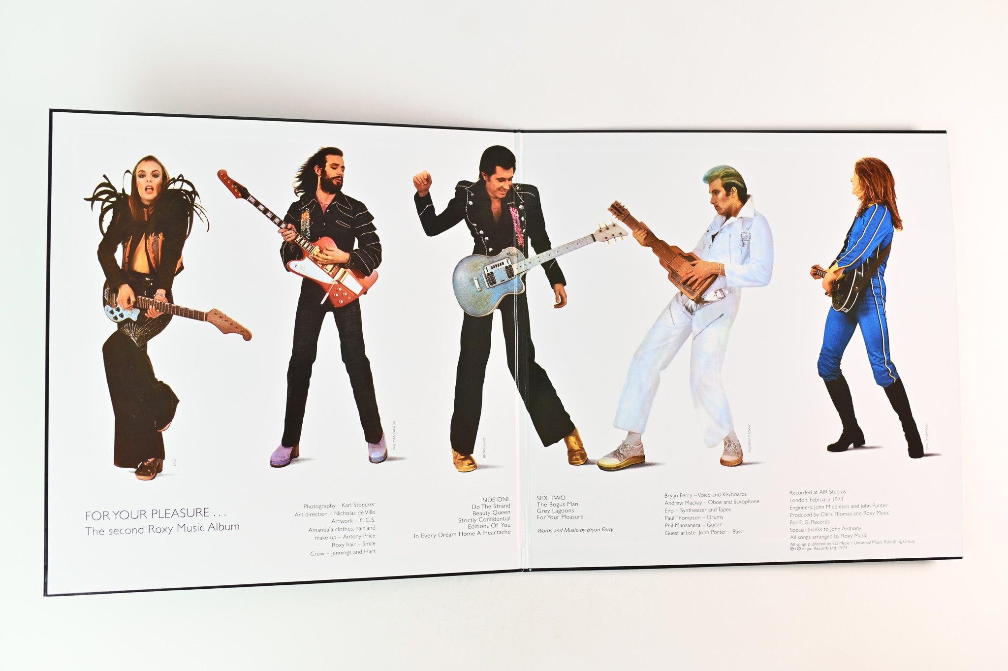 Roxy Music - The Studio Albums on Virgin - 8-lp Box Set