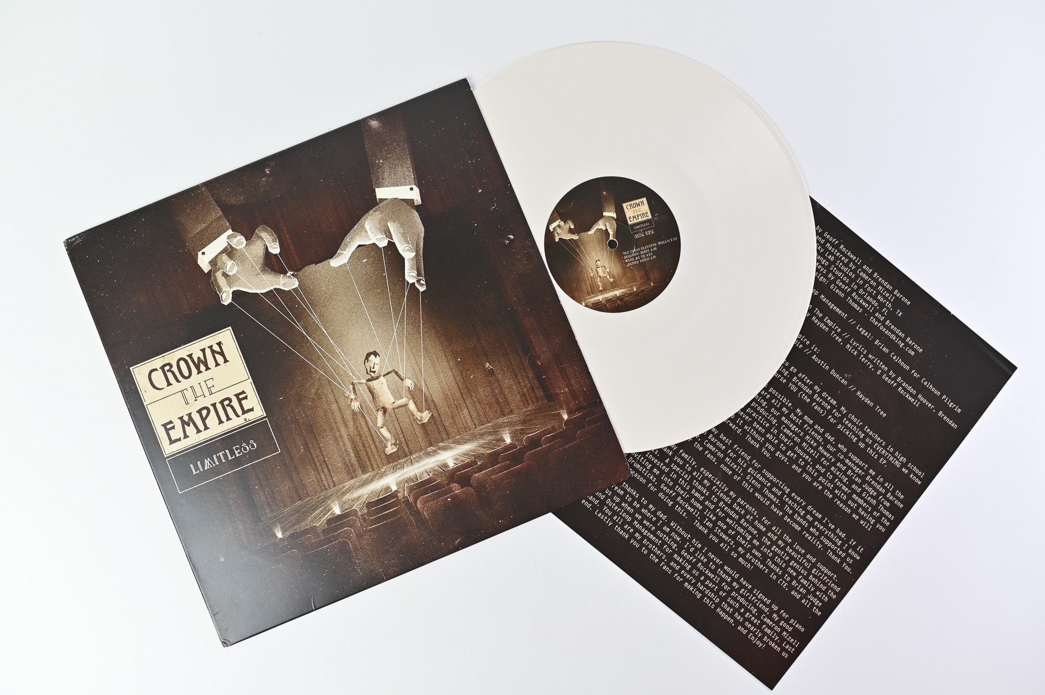 Crown The Empire - Limitless Ltd Cream-Colored Vinyl