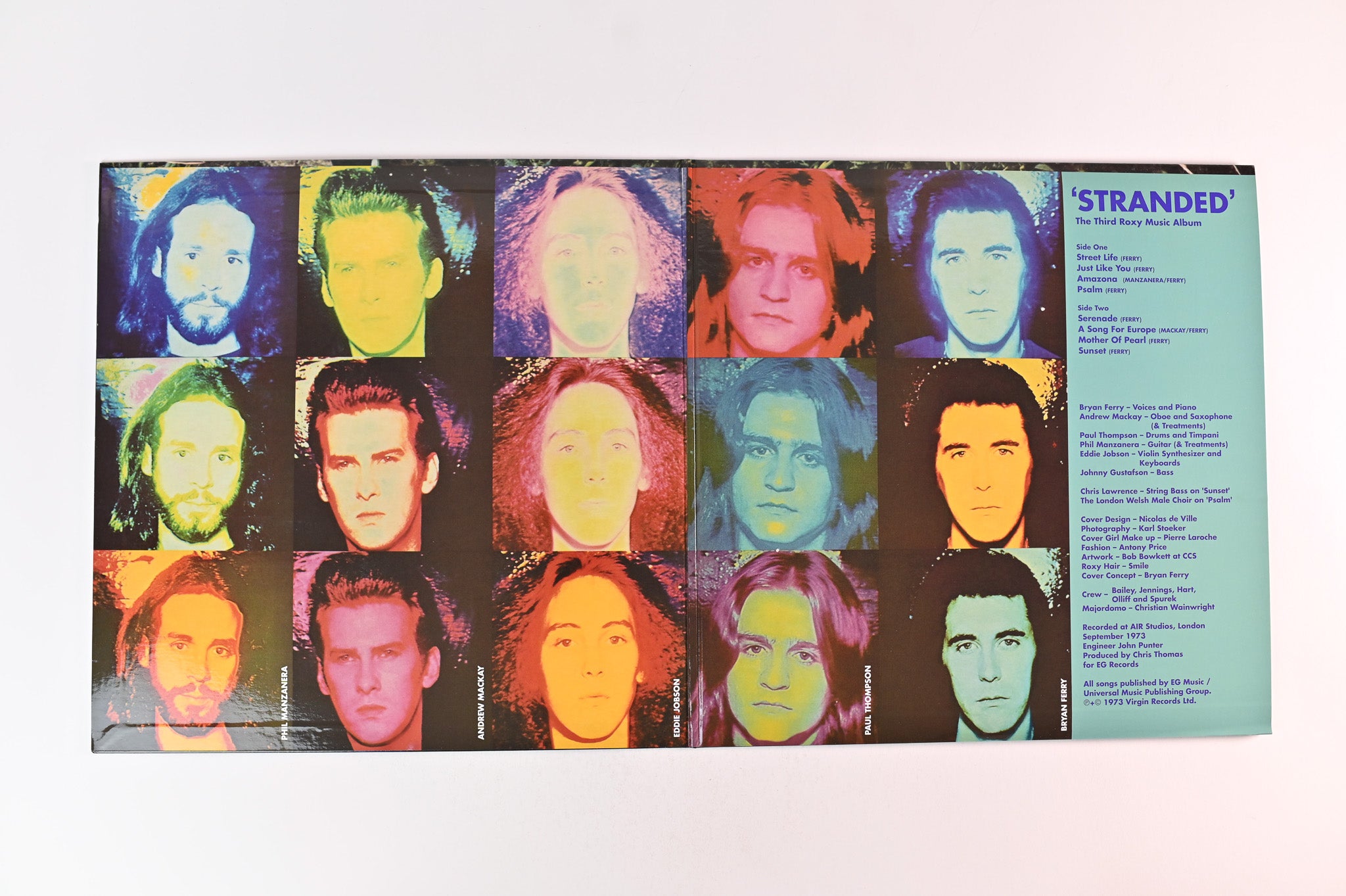 Roxy Music - The Studio Albums on Virgin - 8-lp Box Set