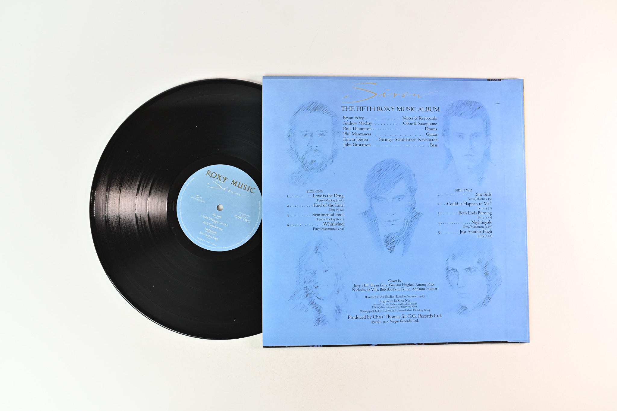 Roxy Music - The Studio Albums on Virgin - 8-lp Box Set