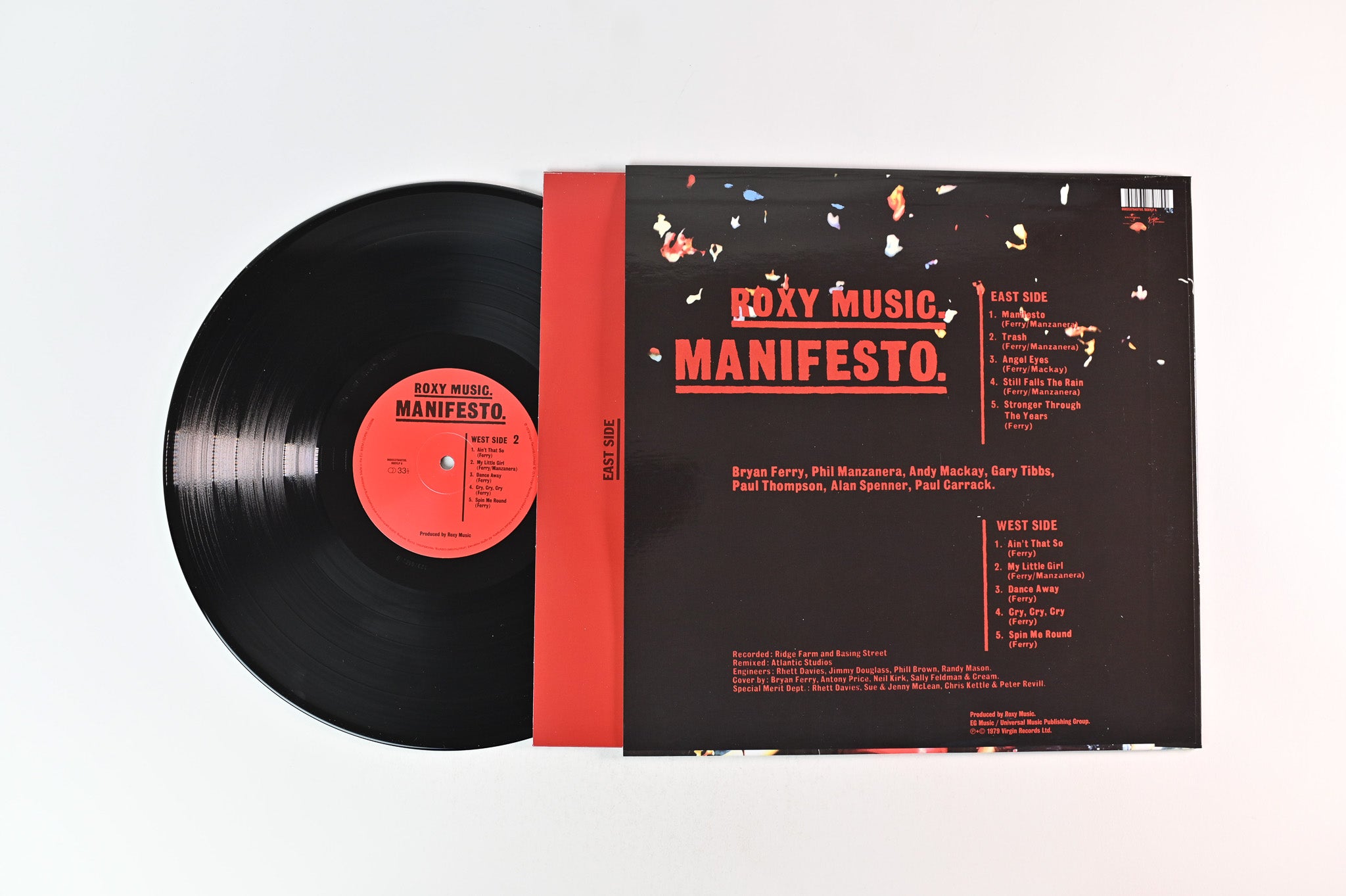 Roxy Music - The Studio Albums on Virgin - 8-lp Box Set