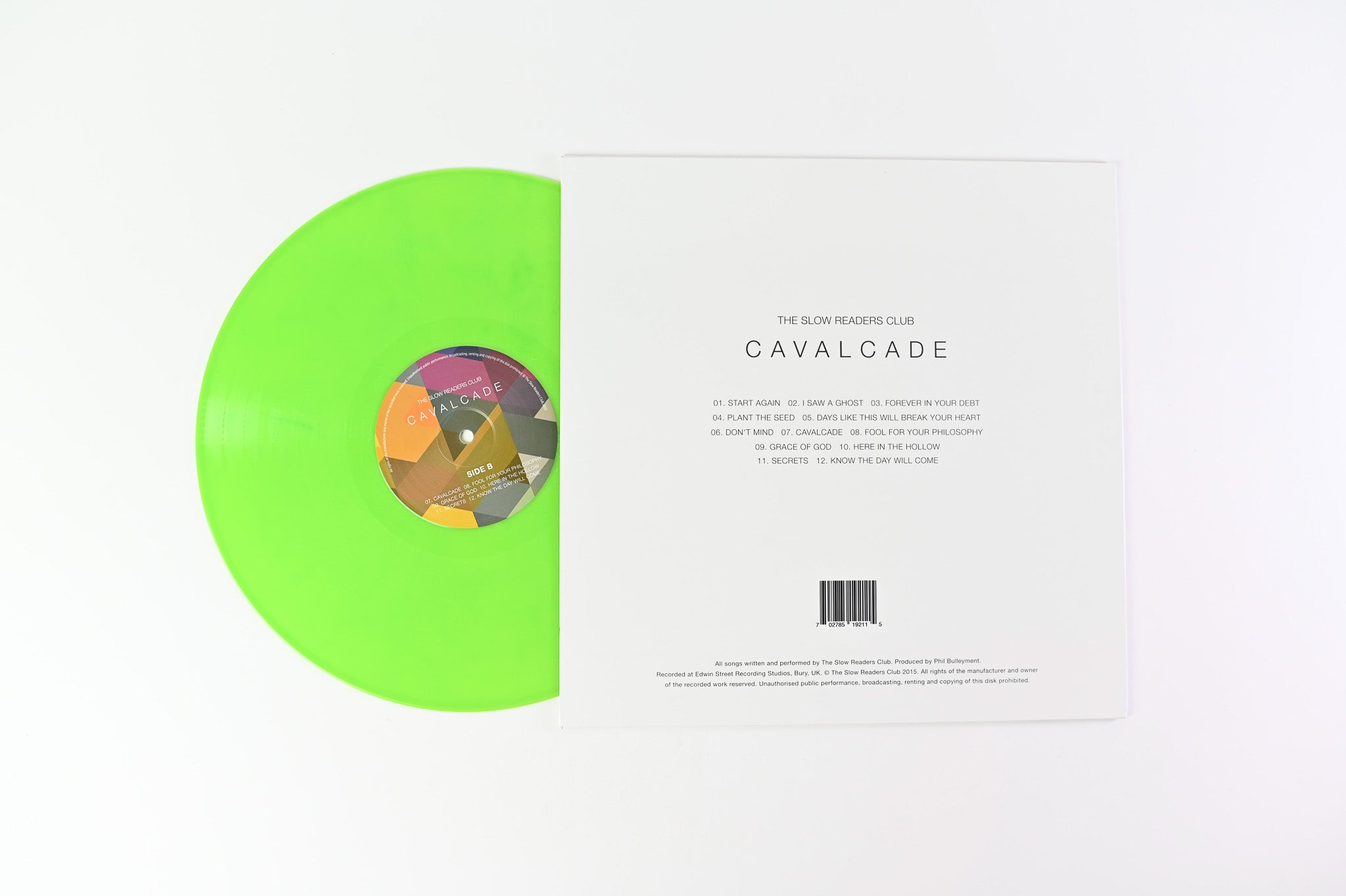 The Slow Readers Club - Cavalcade Green Vinyl Reissue