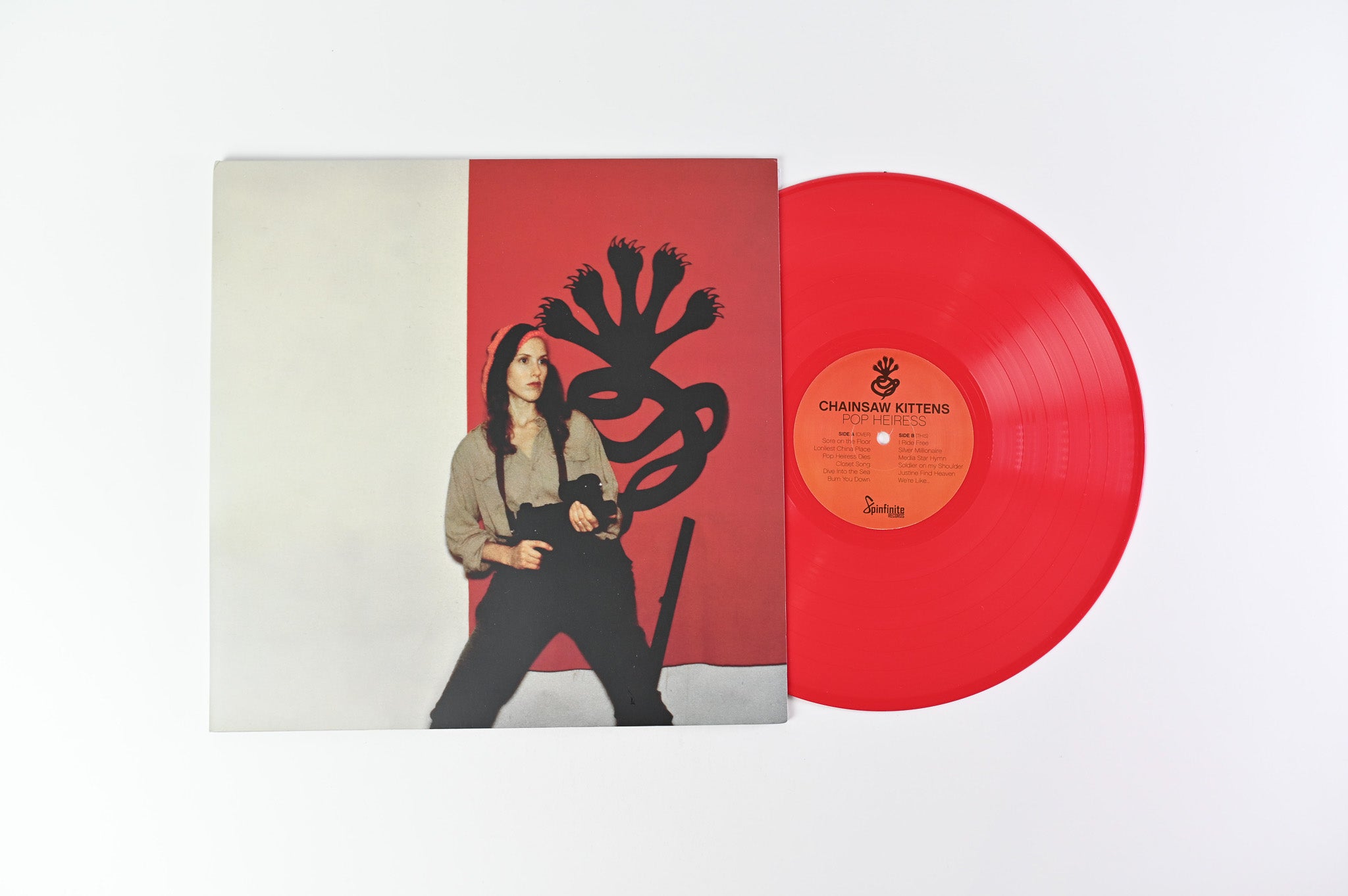 Chainsaw Kittens - Pop Heiress on Kitty Kitty Kitty Limited Red Vinyl