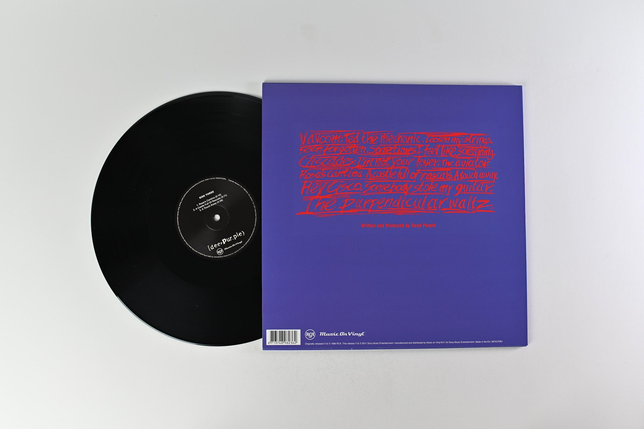 Deep Purple - Purpendicular on Music on Vinyl 180 Gram Reissue