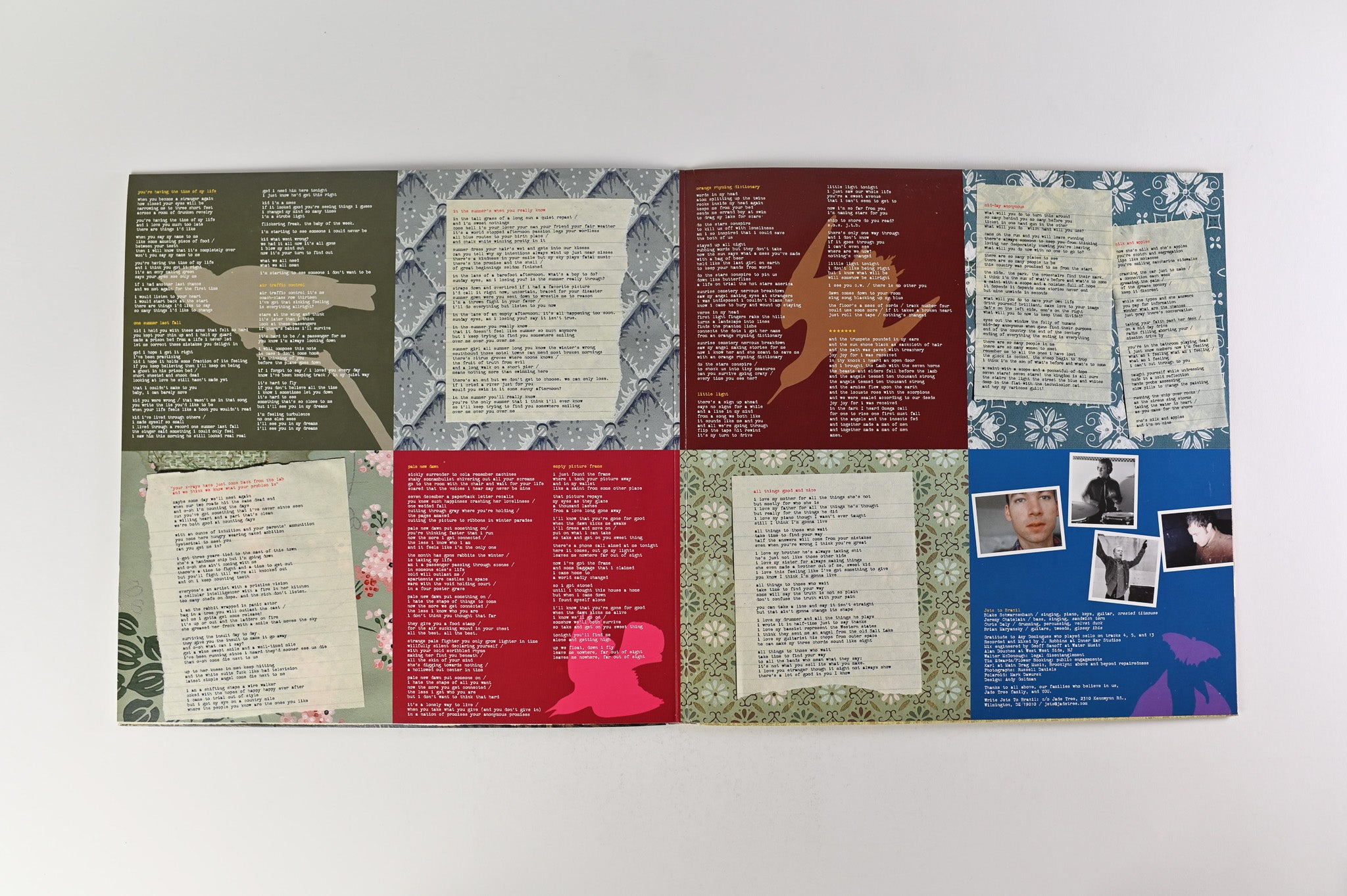 Jets To Brazil - Four Cornered Night on Epitaph Clear / Black Vinyl Reissue