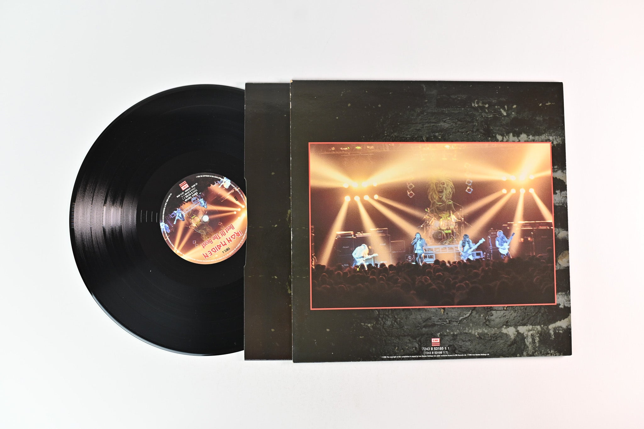Iron Maiden - Best Of The Beast on EMI - 4-lp Box Set
