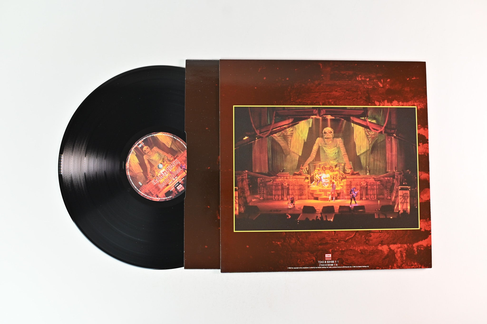 Iron Maiden - Best Of The Beast on EMI - 4-lp Box Set