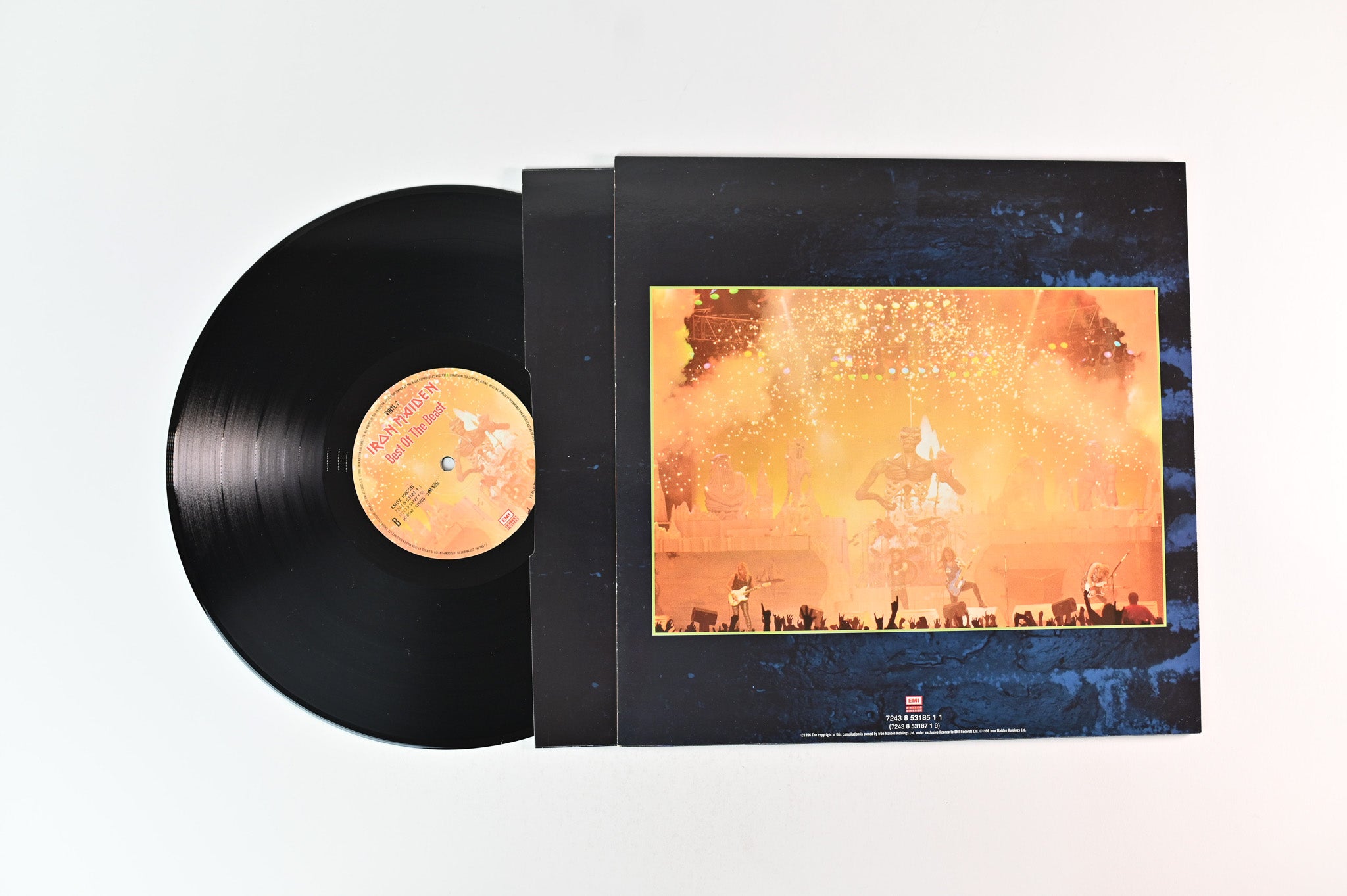 Iron Maiden - Best Of The Beast on EMI - 4-lp Box Set