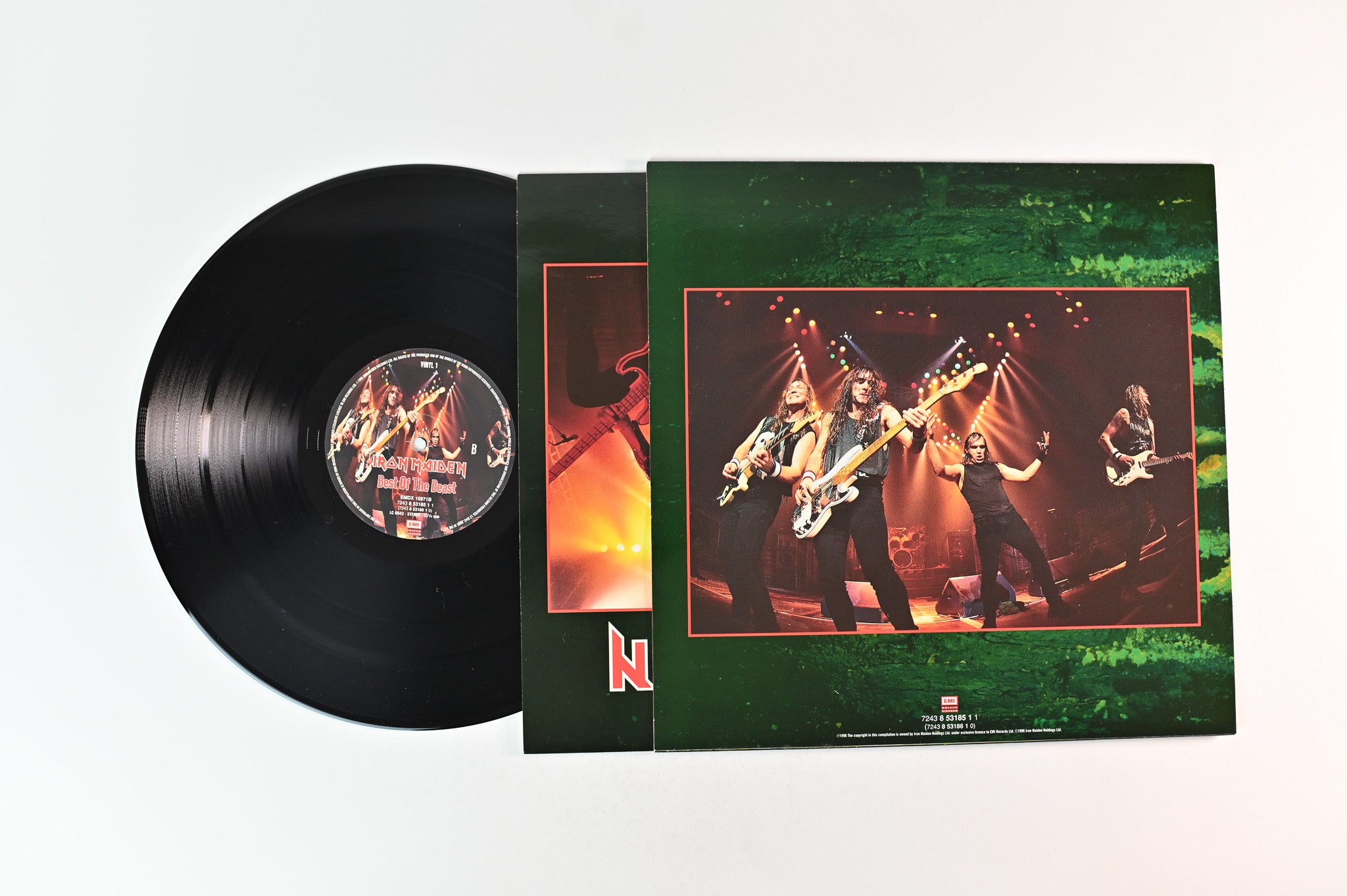 Iron Maiden - Best Of The Beast on EMI - 4-lp Box Set