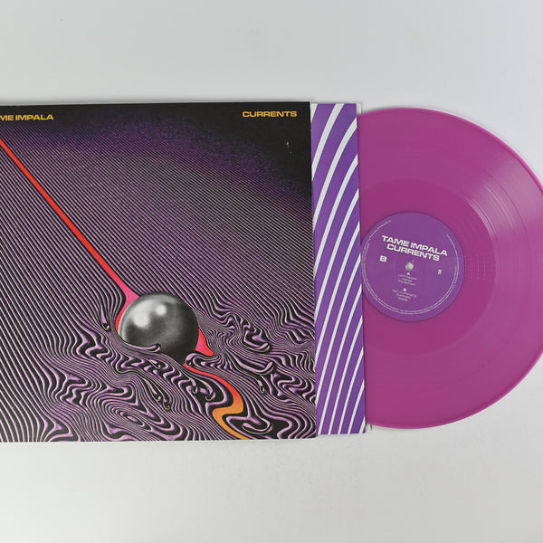 Tame Impala - Currents on Interscope Ltd Violet / Amber Vinyl